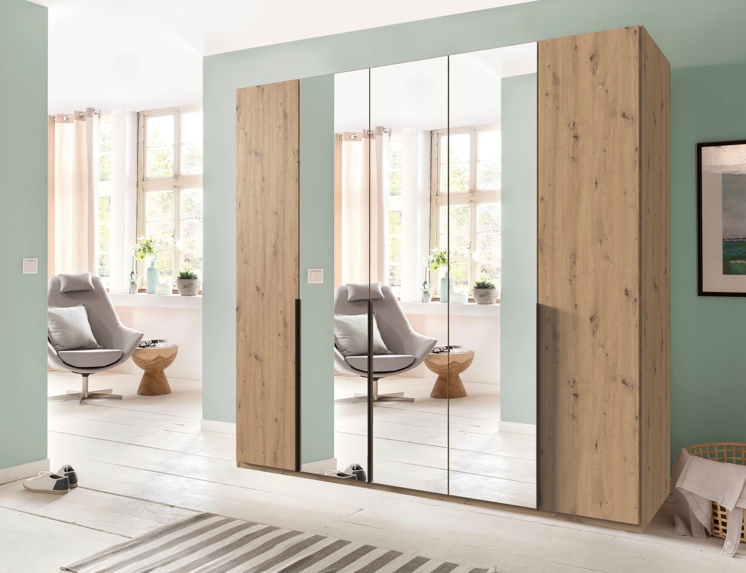 Wimex Kleiderschrank »Mugano, in 5 Breiten und 2 Höhen, Made in Germany«, ( günstig online kaufen