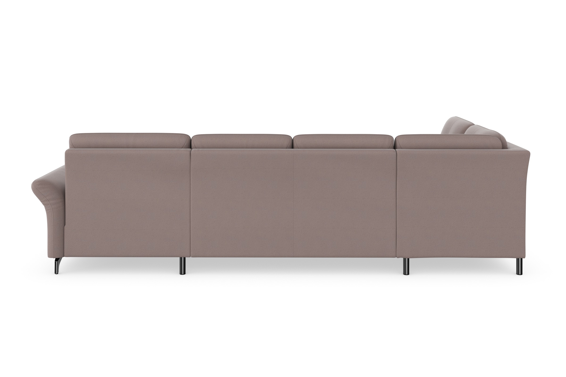 Places of Style Wohnlandschaft »Calando U-Form«, wahlweise mit Bettfunktion, Bettkasten und Armteilfunktion