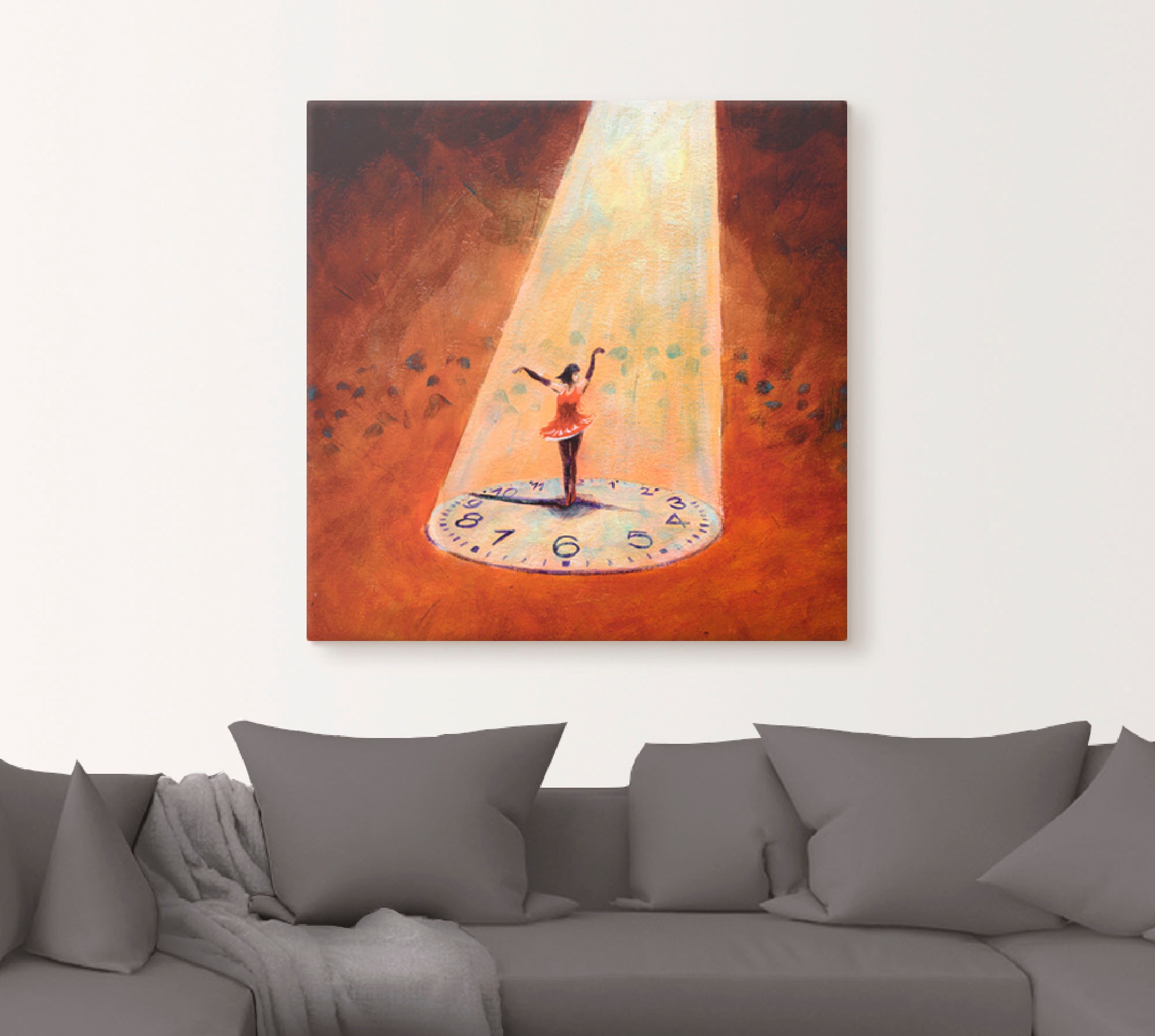 Artland Wandbild »Im Jetzt sein« Frau 1 Stk. tlg. als Leinwandbild, Poster günstig online kaufen