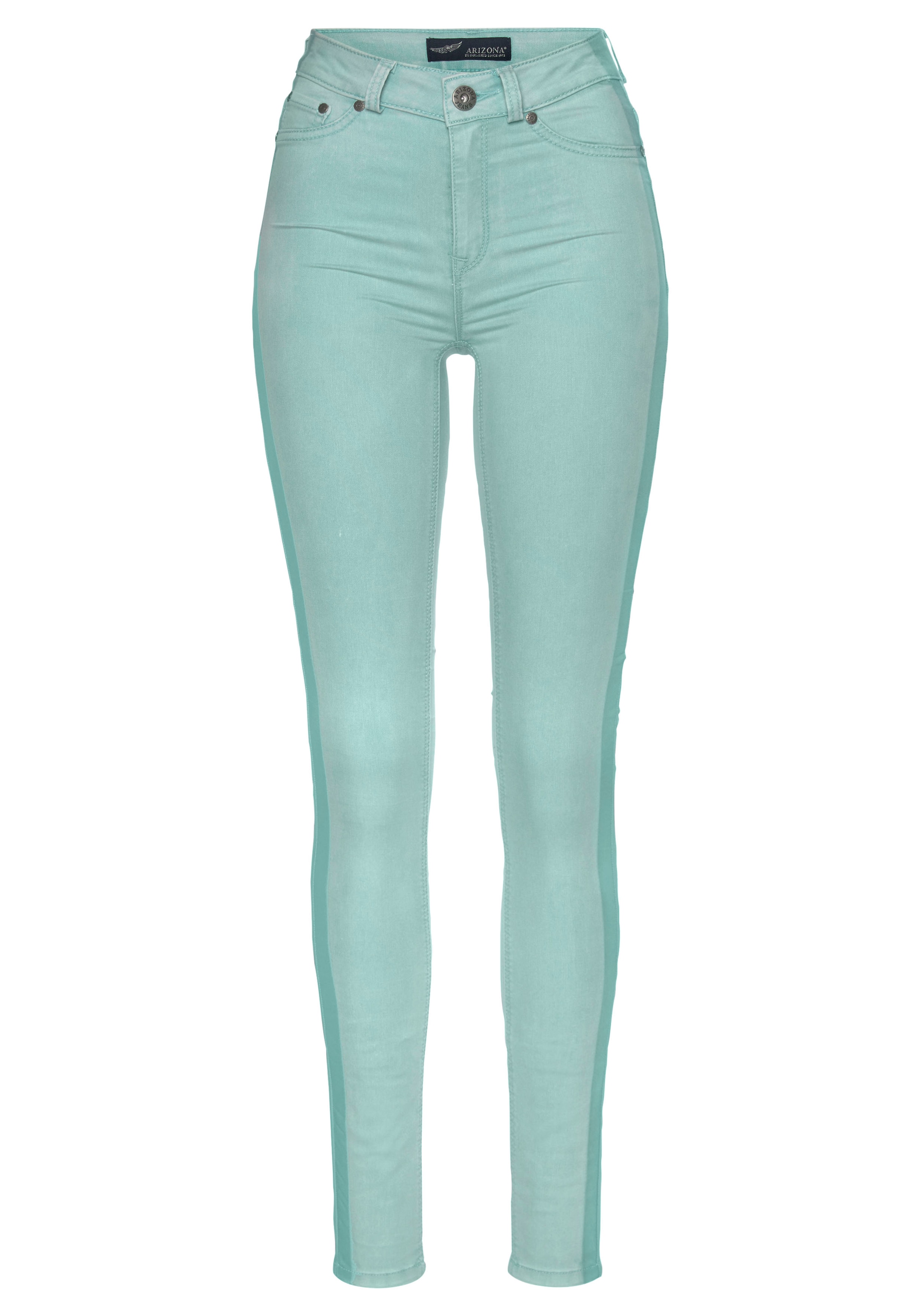 Arizona Skinny-fit-Jeans »Ultra Stretch«, im mit High seitlichem Waist Streifen Online-Shop kaufen