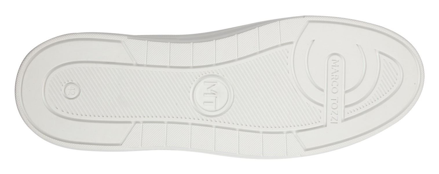 MARCO TOZZI Sneaker  , Freizeitschuh, Halbschuh, Schnürschuh mit seitlicher Logoprägung