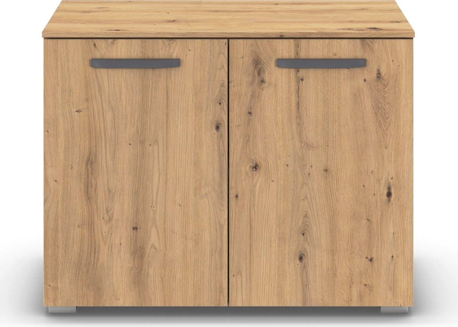 rauch Sideboard »Türkommode Kommode Lowboard OTELI mit Dekor- und Hochglanzfront« Breite 80 cm inkl. Soft-Close-Funktion,  mit 2 Türen, Einlegeboden variabel einsetzbar MADE IN GERMANY