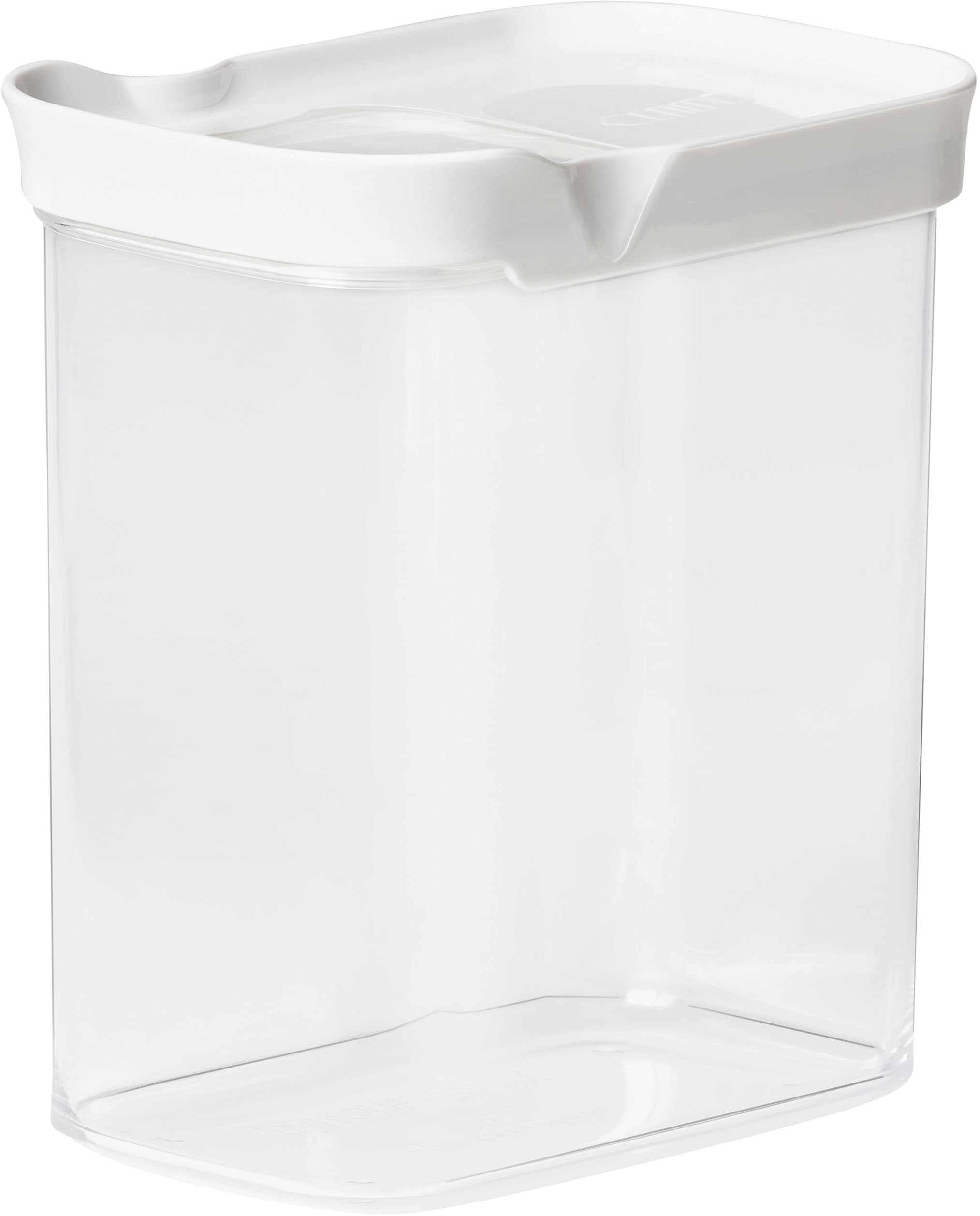 Emsa Vorratsdose »Optima« 2 Stk. tlg. 1,6 Liter, rechteckig, Schiebedeckel, günstig online kaufen