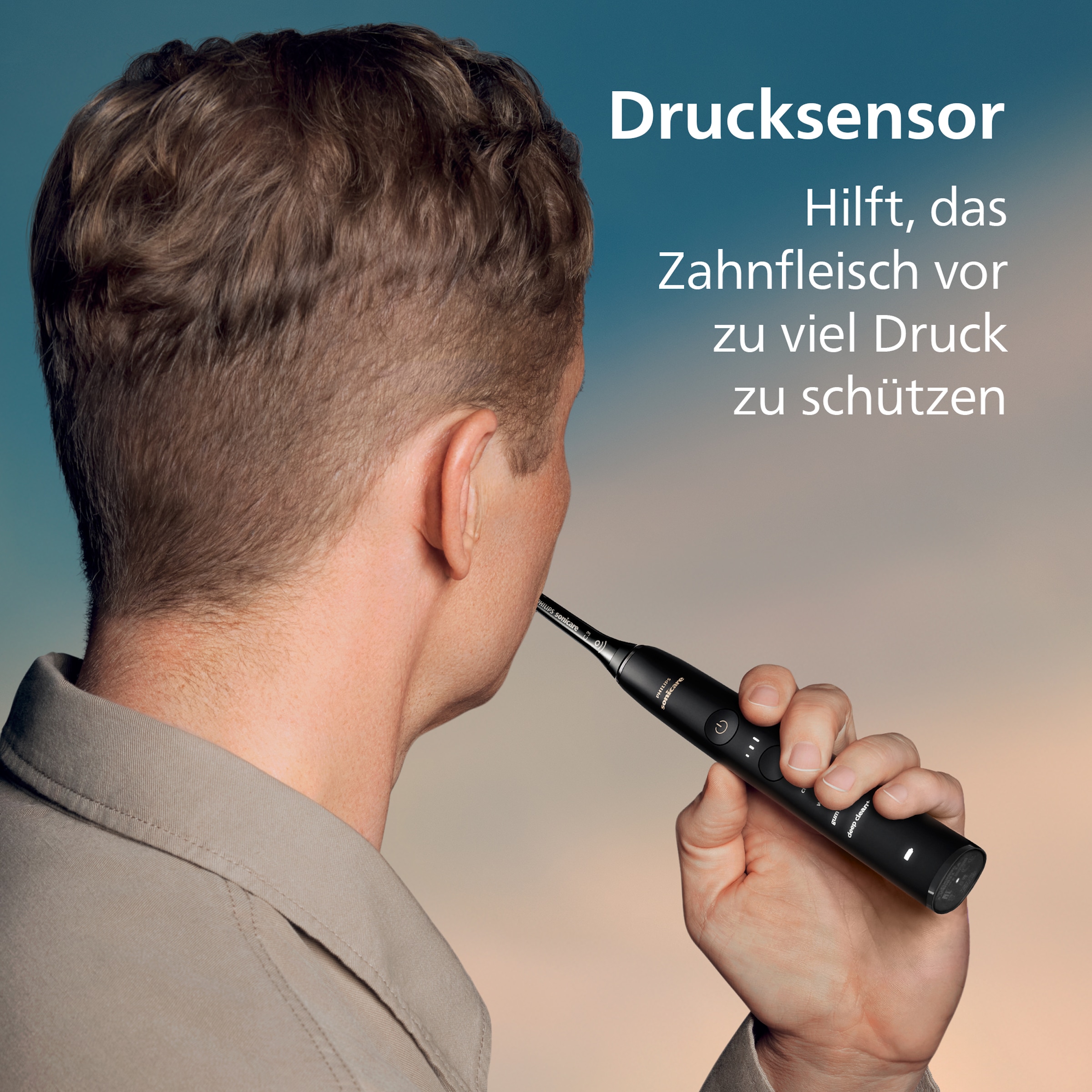 Philips Sonicare Elektrische Zahnbürste »DiamondClean 9000 HX9914« 2 Stk. Aufsteckbürsten DiamondClean Premium Schallzahnbürste, Doppelpack inkl. Ladeglas