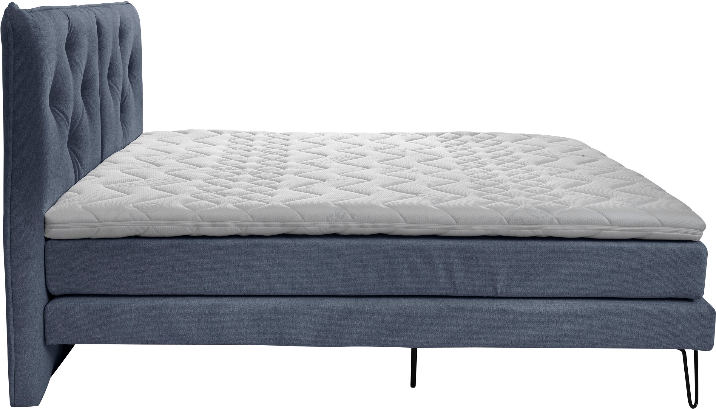 alina Boxspringbett »Longon inkl. Matratze und Komfortschaum-Topper, Breite 180x200cm«, erhältlich in verschiedenen Härtegraden