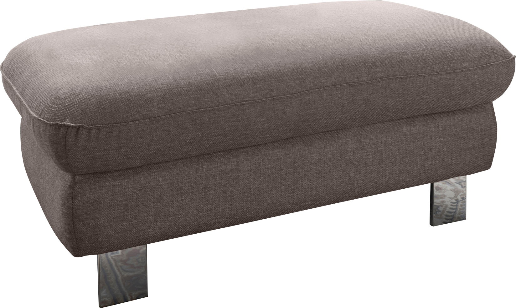 COTTA Polstergarnitur »Driver L-Form«, (Set, 2 tlg.), Set bestehend aus: Ecksofa mit Kopfteilverstellung & Hocker