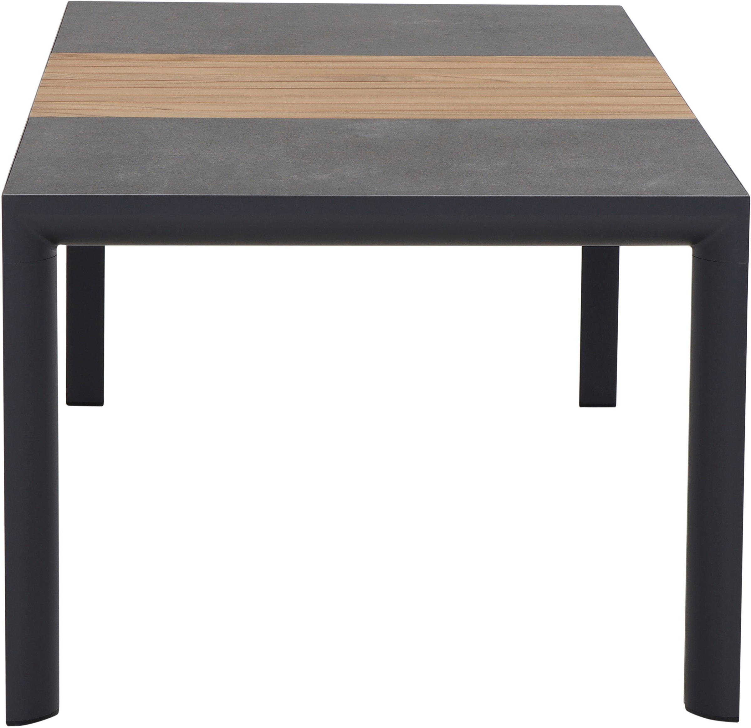 Siena Garden Garten-Essgruppe »Rondo«, (Set, 5 tlg.), bestehend aus 4 Sesseln und 1 Tisch