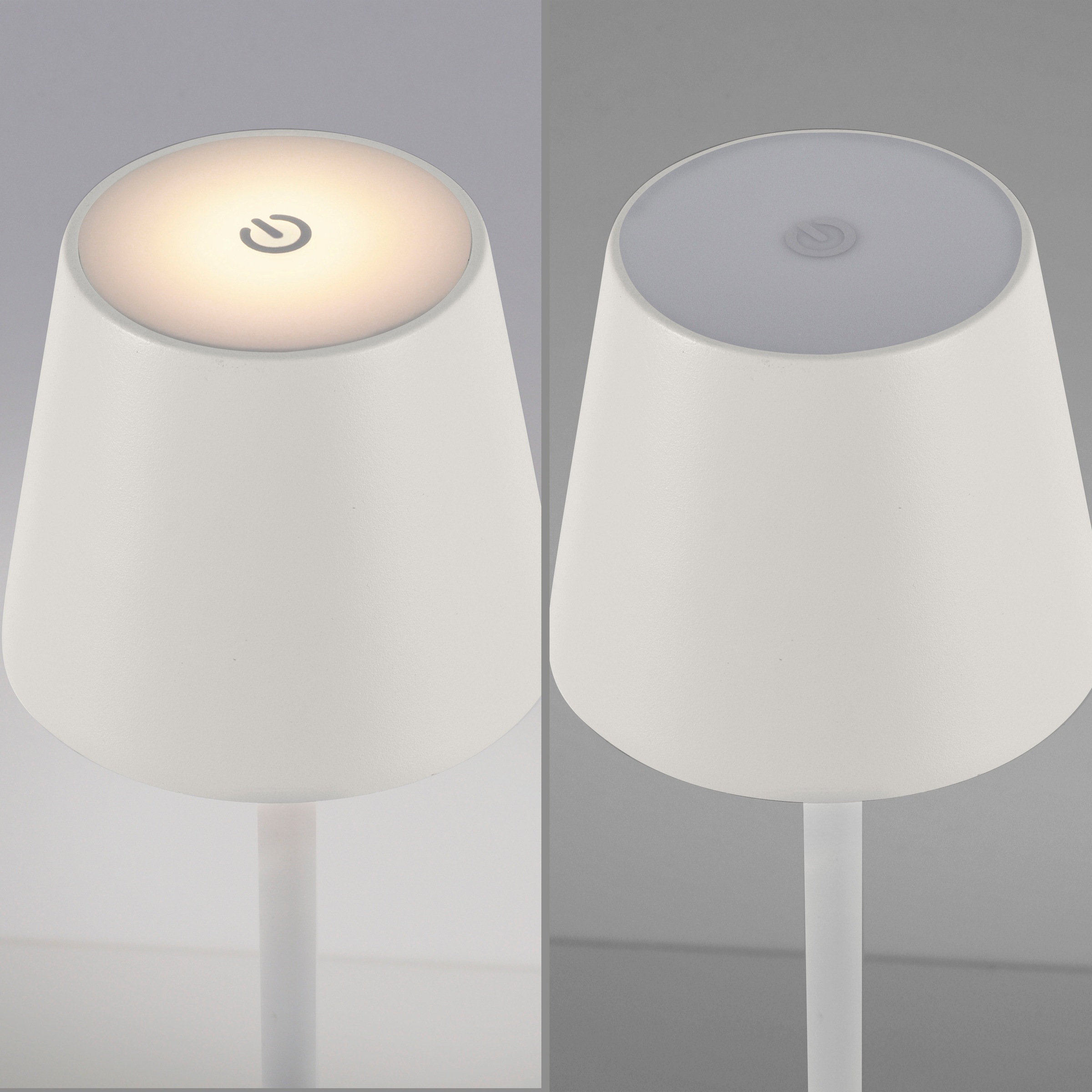 JUST LIGHT Stehlampe »EURIA«, 1 flammig, Leuchtmittel LED-Modul | LED fest integriert, Akkuleuchte