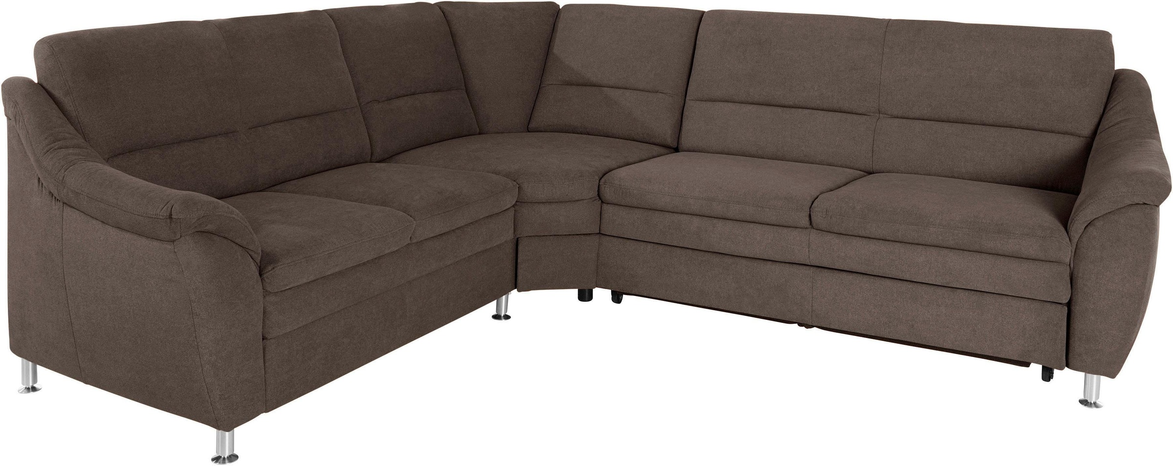 Places of Style Ecksofa »Cardoso L-Form«, mit Trapezecke für mehr Sitzkomfort, wahlweise auch mit Bettfunktion