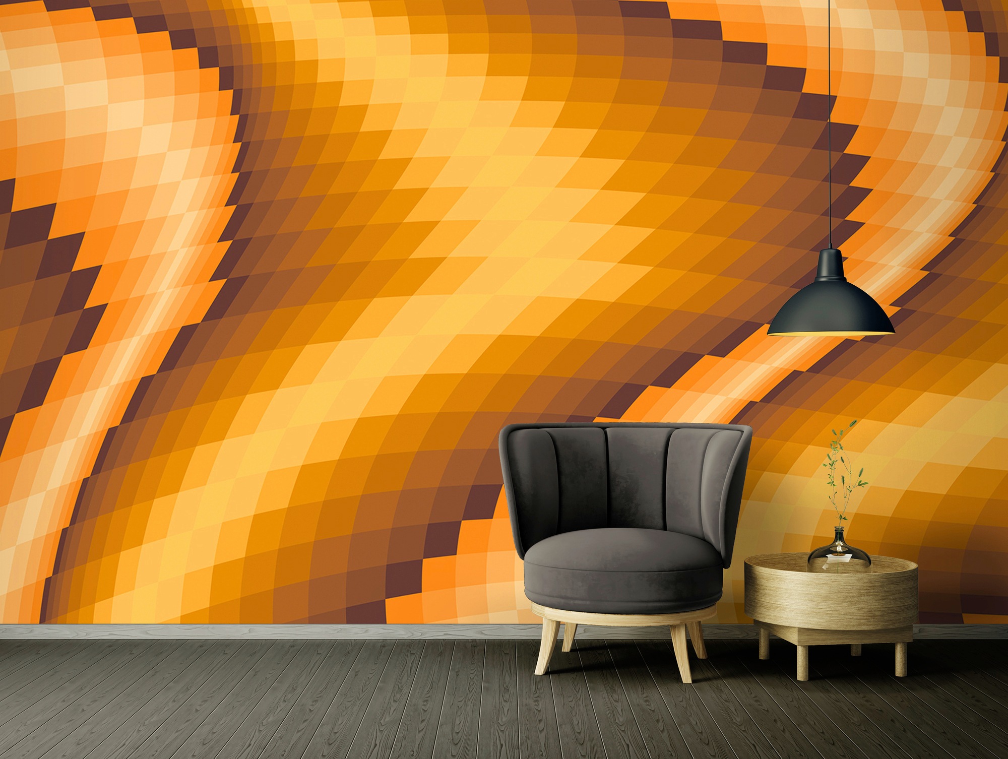 Architects Paper Fototapete »Atelier 47 Pattern 1«, 3D-Optik, Vlies, Wand, Schräge, Decke