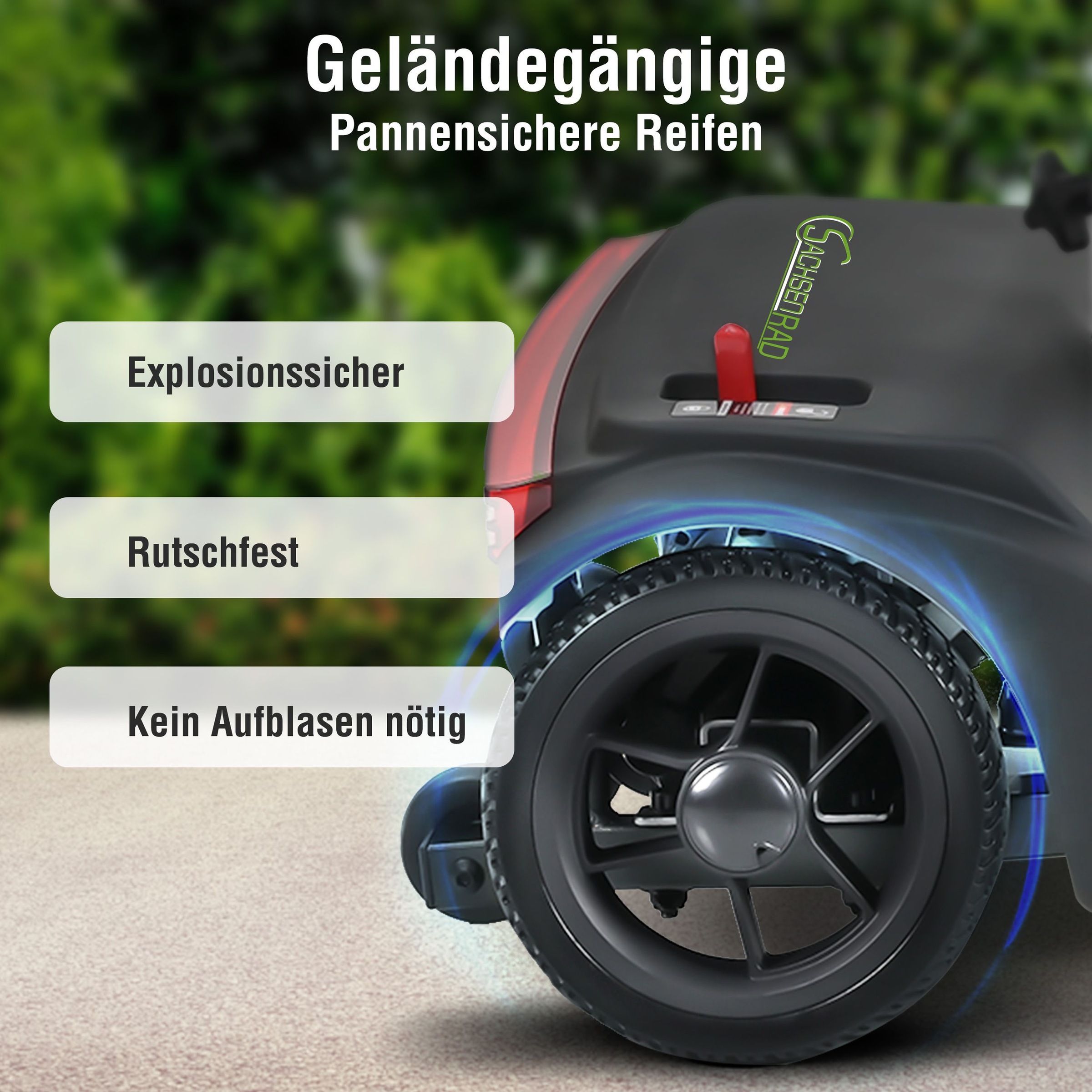 SachsenRad Elektromobil »BestAGE Seniorenmobil Royal mit Korb« 250 W 6 km/h mit Korb