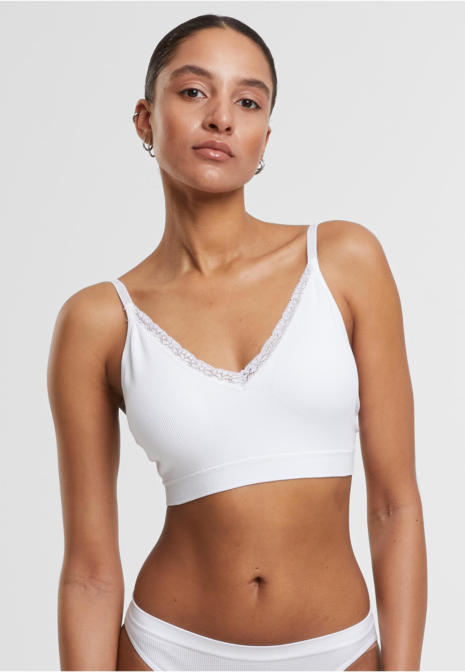 URBAN CLASSICS Sport-BH »Urban Classics Ladies Padded Rip Bra 2-Pack«