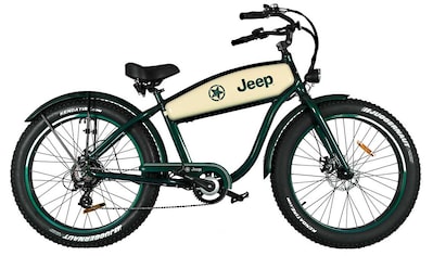 Jeep E-Bikes E-Bike »CR 7004«, 7 Gang, Heckmotor 250 W, (mit Akku-Ladegerät) kaufen