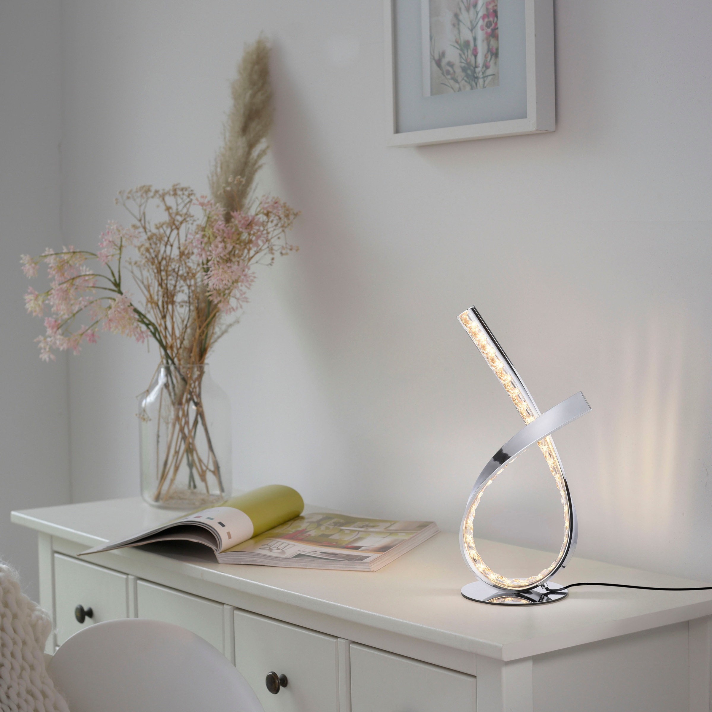 Paul Neuhaus Tischleuchte »BRILLA«, 1 flammig, Leuchtmittel LED-Board | LED fest integriert