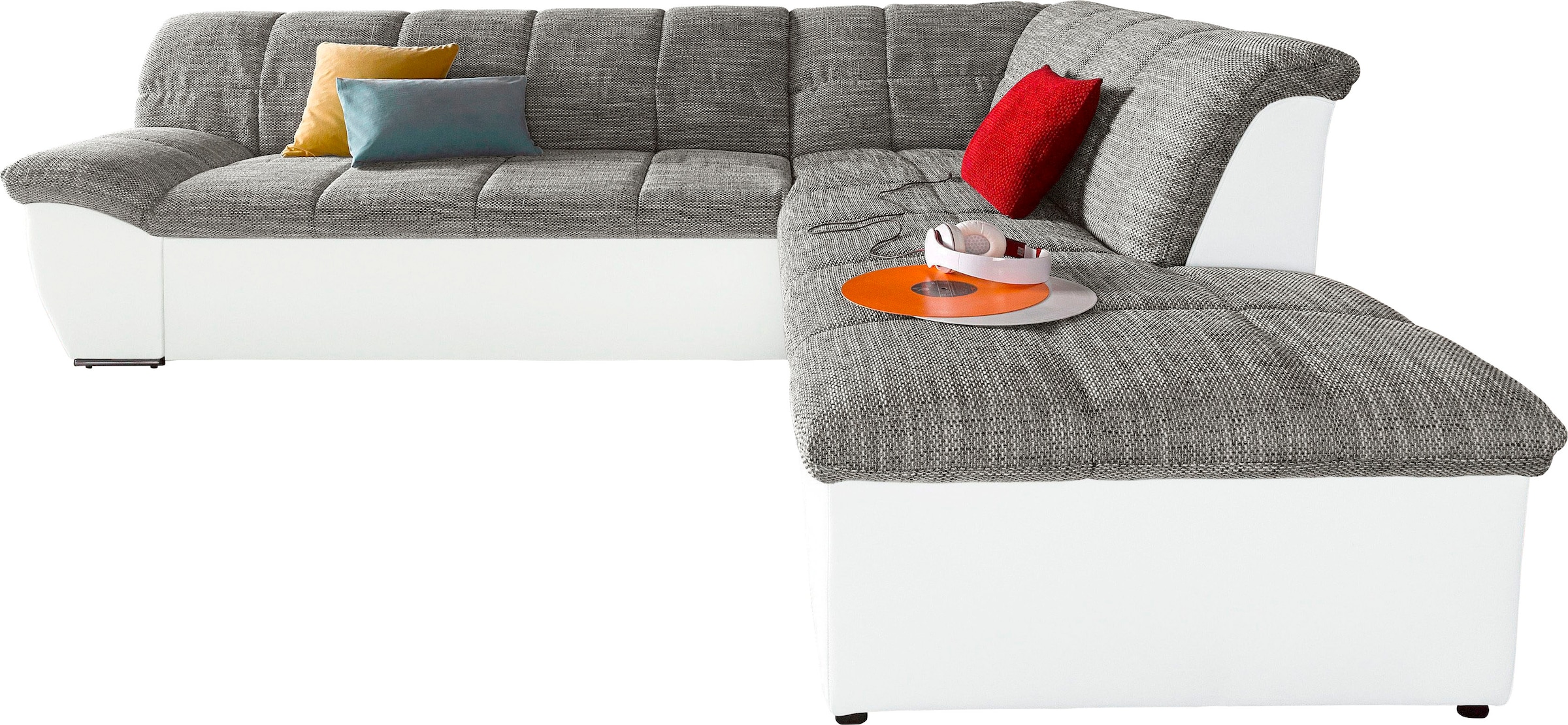 DOMO collection Ecksofa "Splash L-Form", wahlweise mit Bettfunktion günstig online kaufen