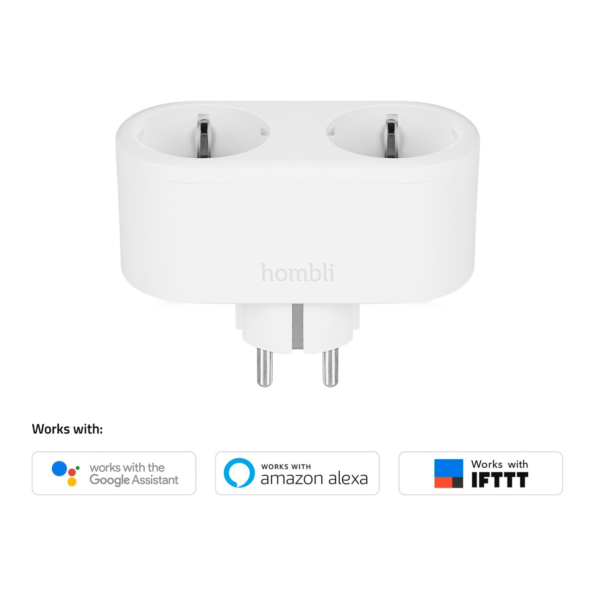 Hombli Smart-Home-Zubehör »smarte zweifach Steckdose« günstig online kaufen