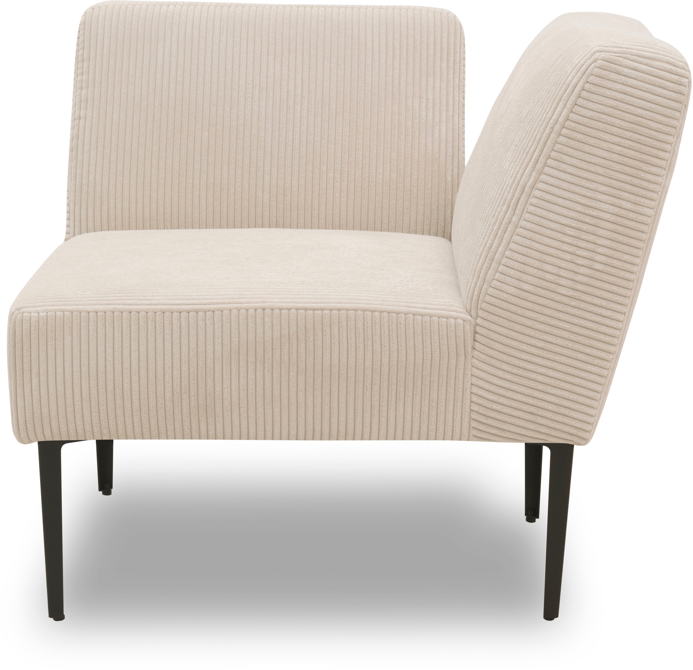 DOMO collection Sofa-Eckelement »700010 Lieferzeit nur 2 Wochen, auch einzeln stellbar«, Modul - als Ecke oder Abschluss einsetzbar, Cord-Bezug