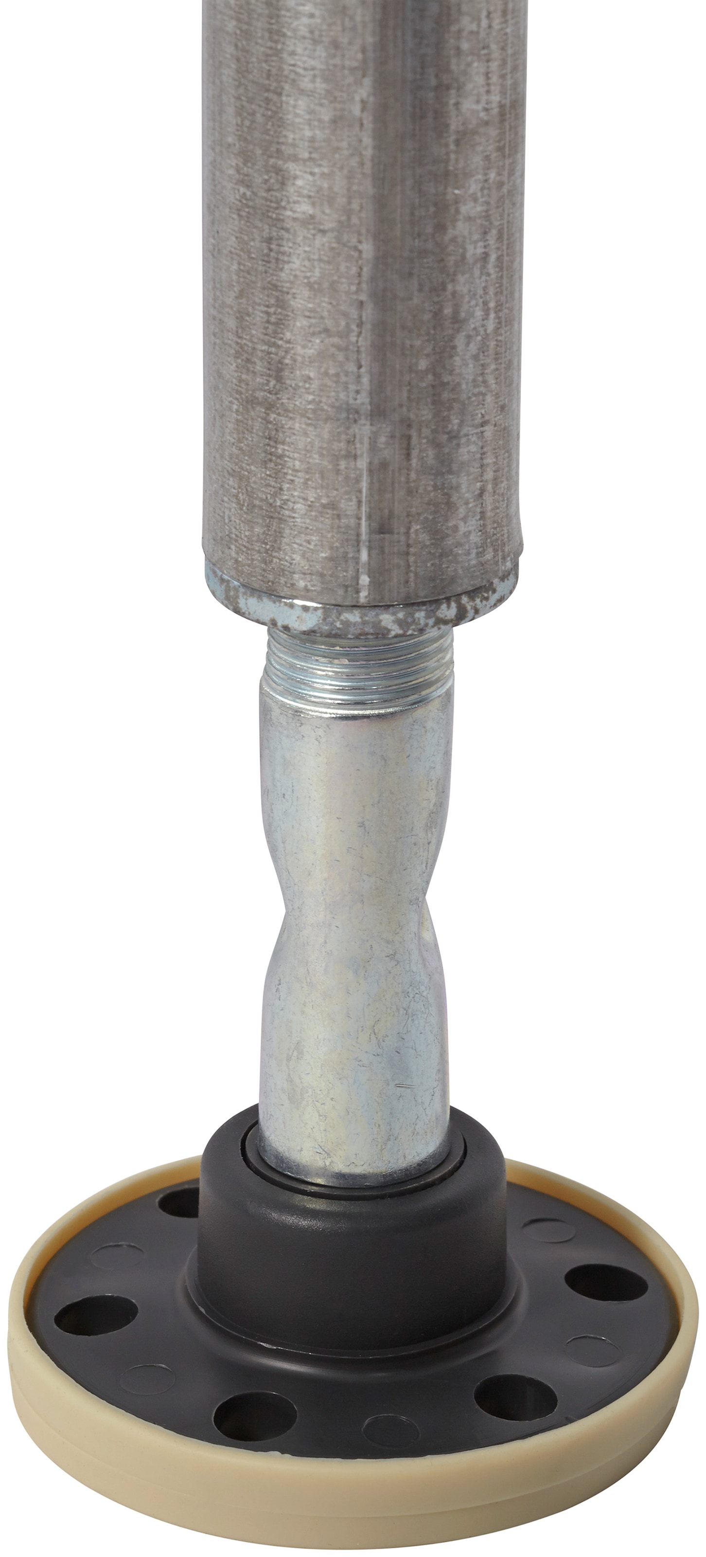 Angerer Freizeitmöbel Klemm-Senkrechtmarkise, braun/weiß, BxH: 150x225 cm