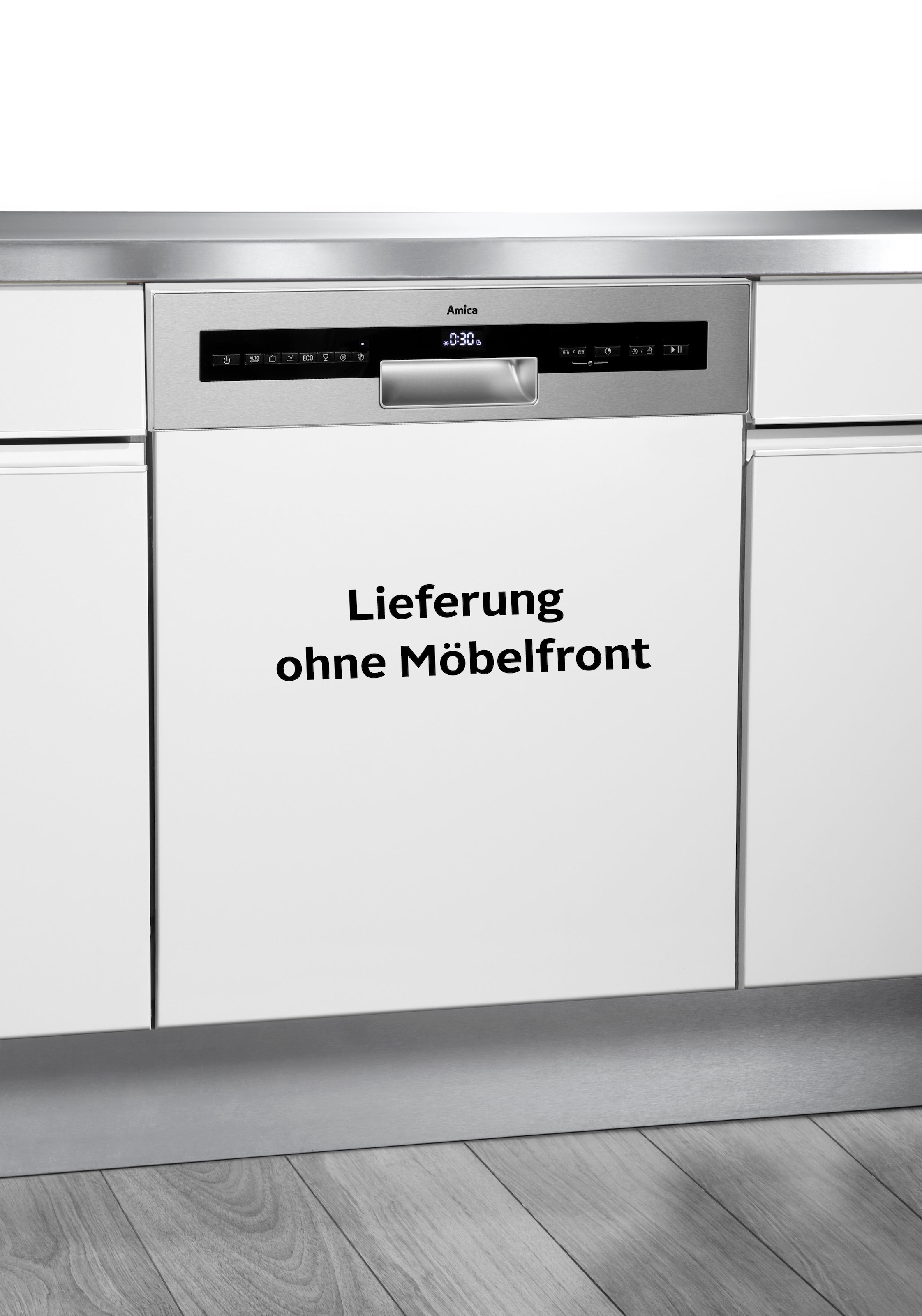 Amica teilintegrierbarer Geschirrspüler »EGSP 566 100 E«, 14 Maßgedecke