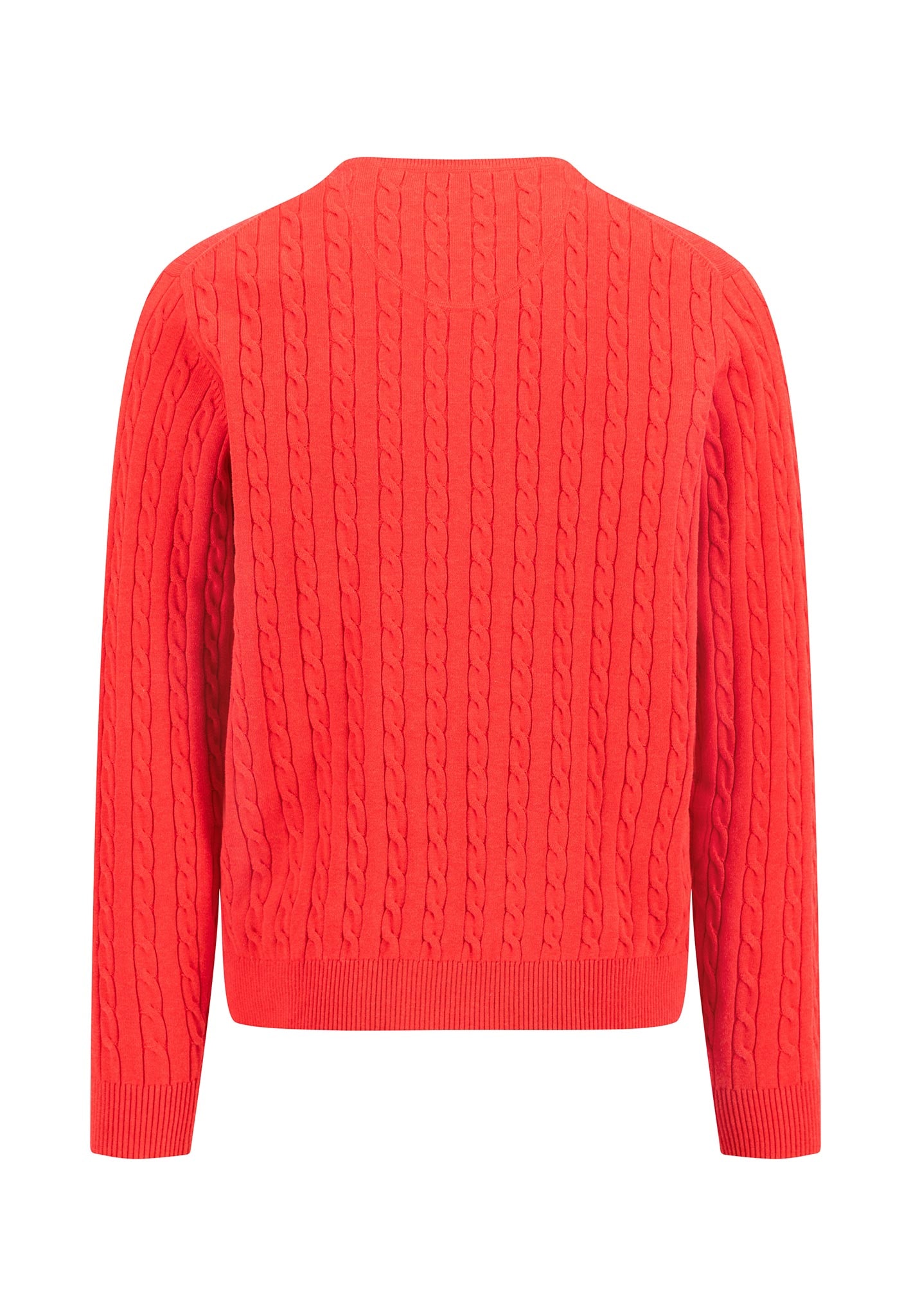 FYNCH-HATTON Strickpullover, mit Logo Stickerei