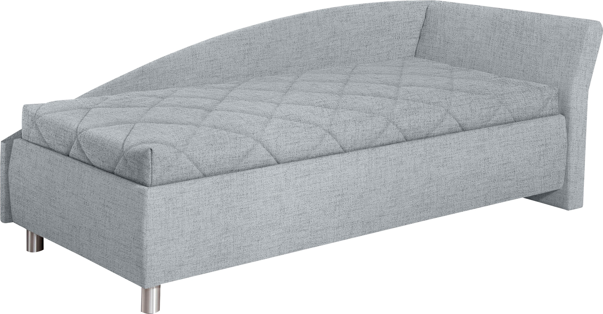 alina Schlafsofa »Lindsay«, Bettkasten, Zierkissen-Set aus: 2 Stk. 40x40cm, 1 Stk. 30x30cm