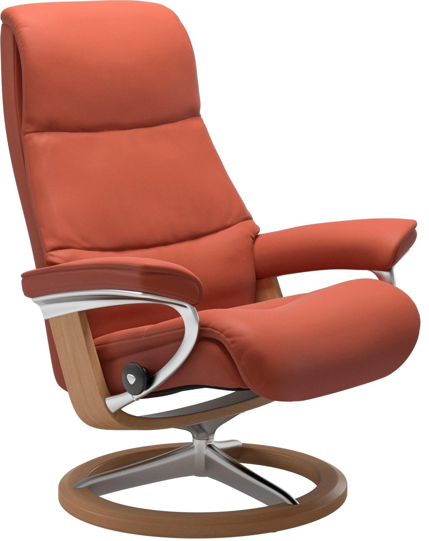 Stressless Relaxsessel "View", mit Signature Base, Größe L,Gestell Eiche günstig online kaufen