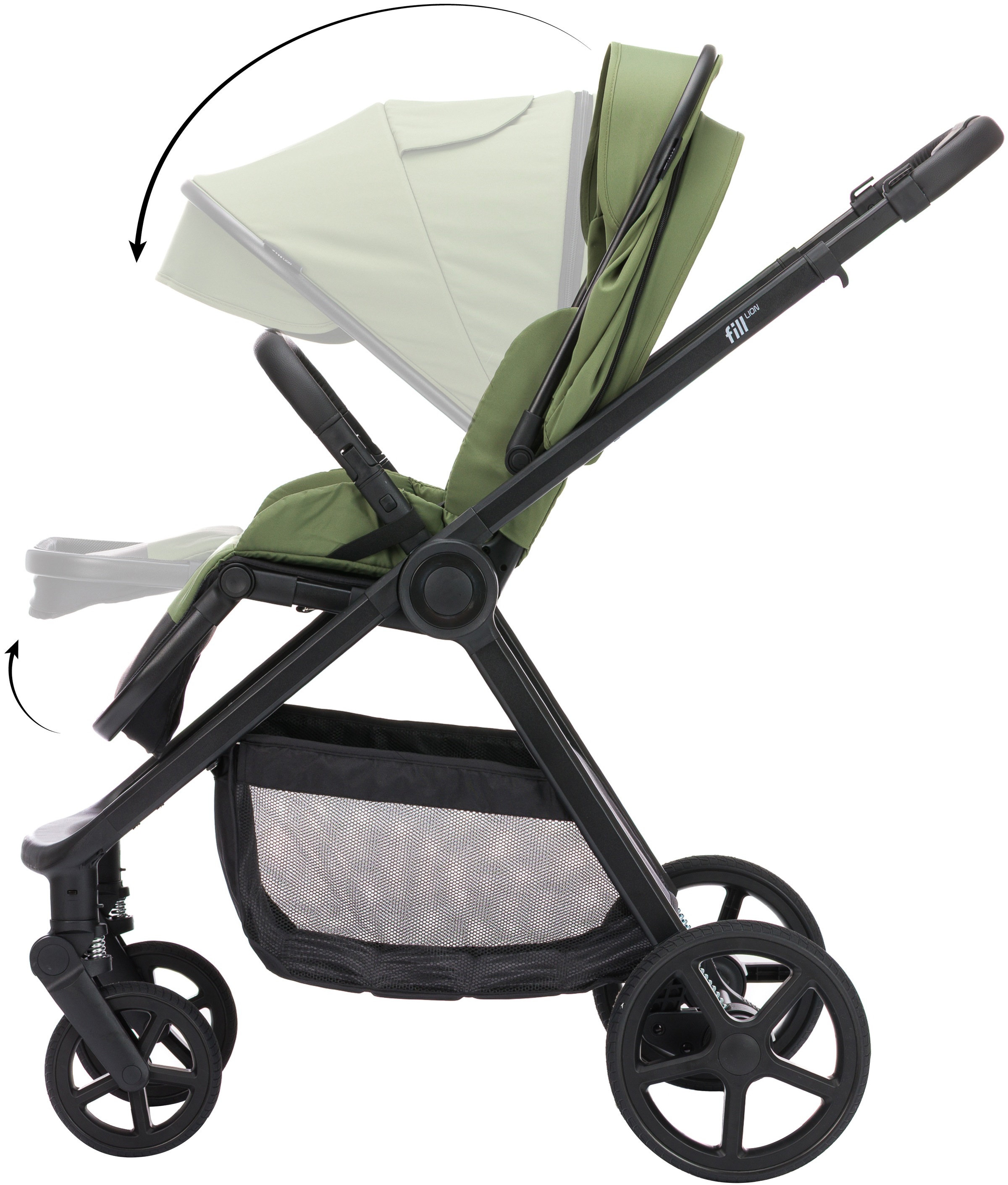 Fillikid Kombi-Kinderwagen »Lion« 22 kg