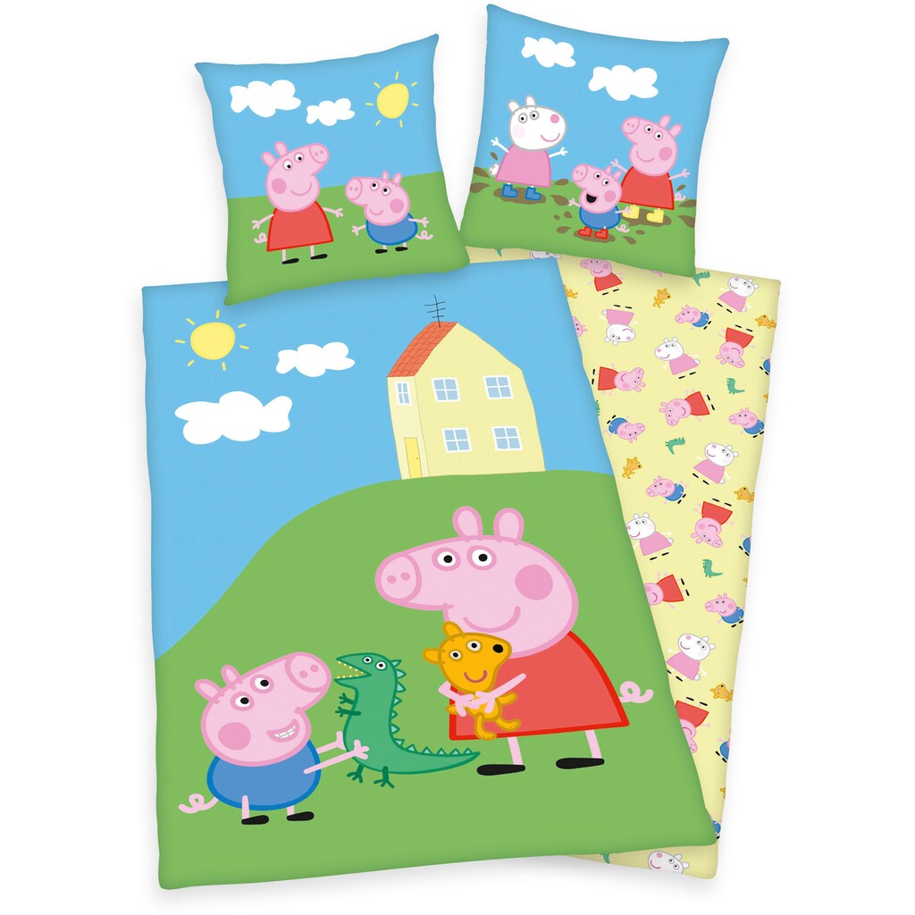 Kinderbettwäsche »Peppa Pig«