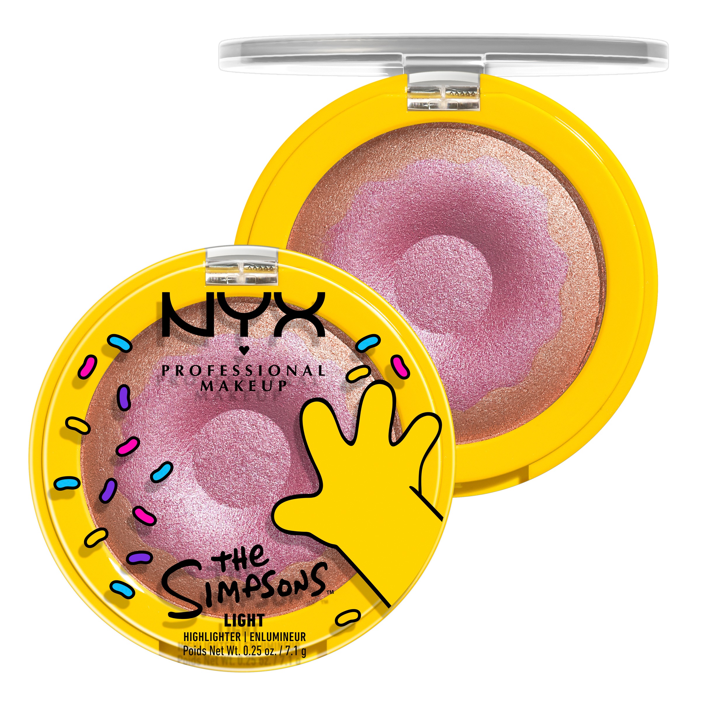 NYX PROFESSIONAL MAKEUP Highlighter »HOMER SIMPSON HIGHLIGHTER«