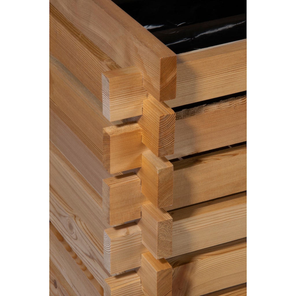dobar Hochbeet, aus FSC®-zertifiziertem Lärchenholz, praktisches Stecksystem