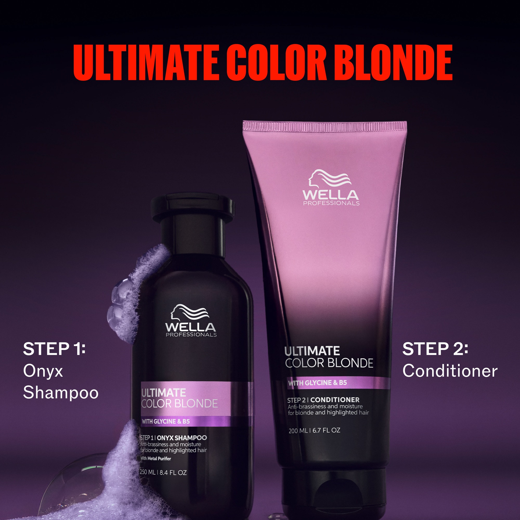 Wella Professionals Haarspülung »Wella Professionals Ultimate Color Blonde Conditioner Step 2, 200ml«