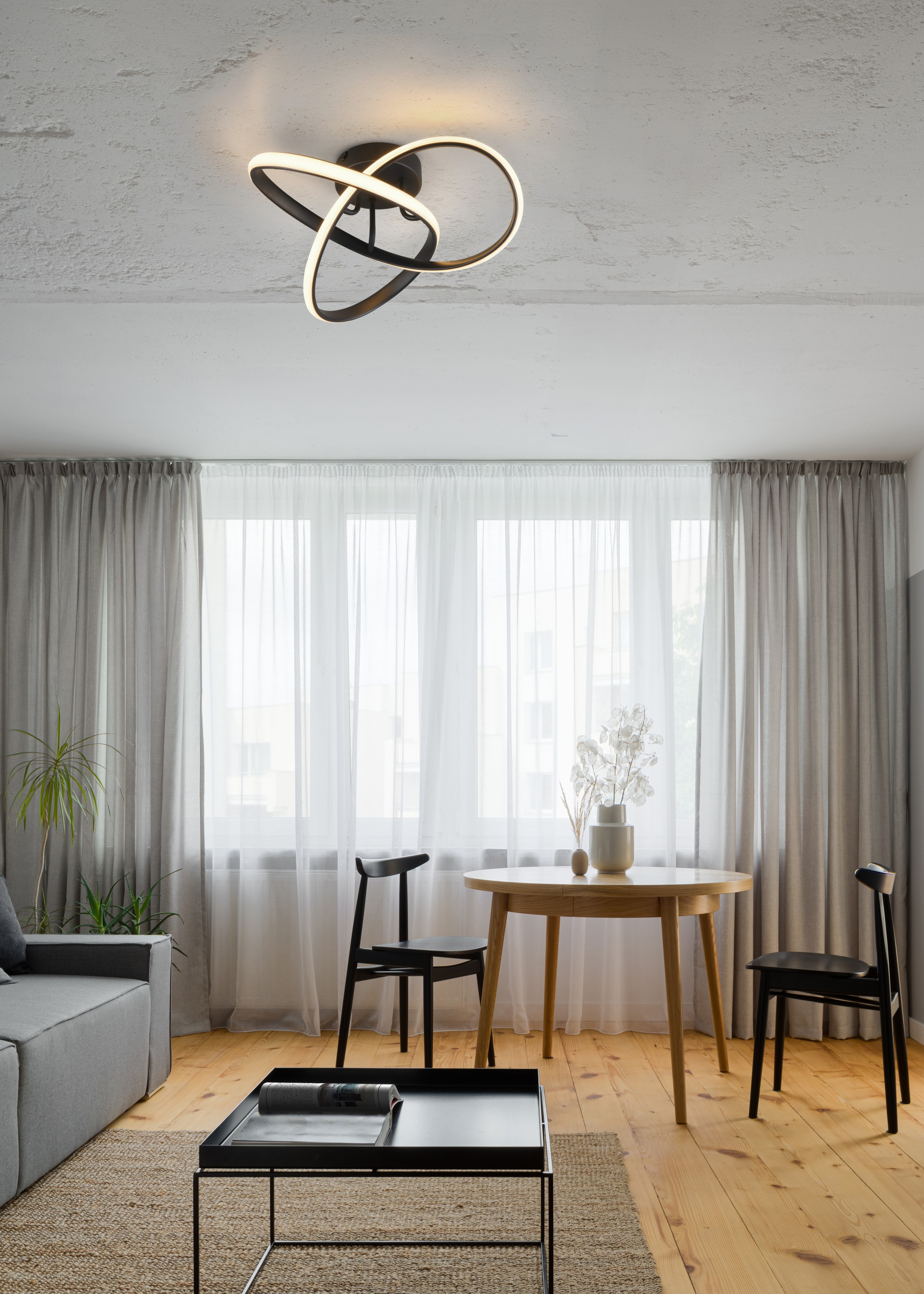 Places of Style LED Deckenleuchte »MESSACHUSETTS, kleine Dekolampe als LED günstig online kaufen