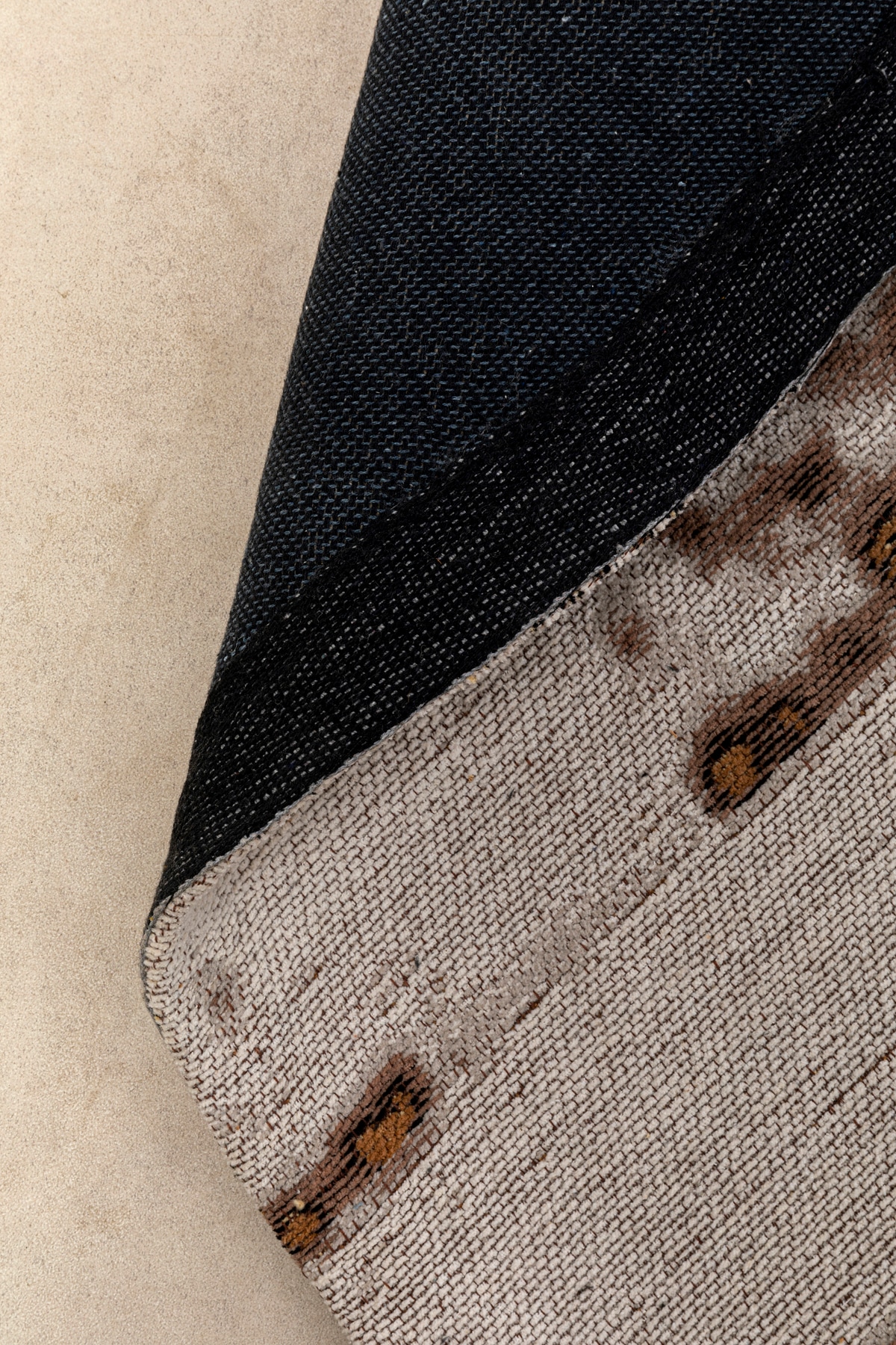 Kare Design Teppich »Abstract Grey Line« 1 mm Höhe rechteckig oder rund