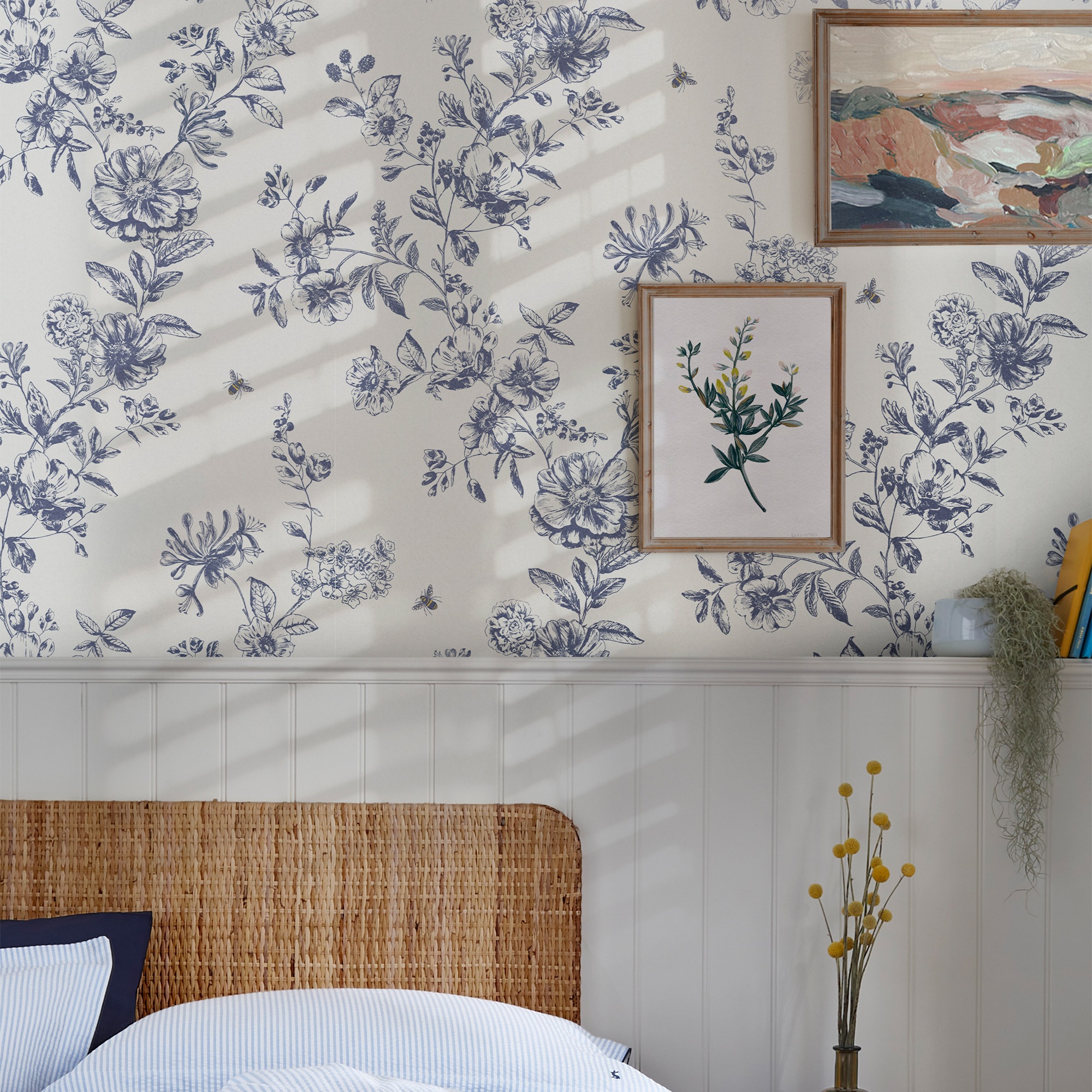 Joules Vliestapete »Honey Floral«, Design Tapeten günstig online kaufen