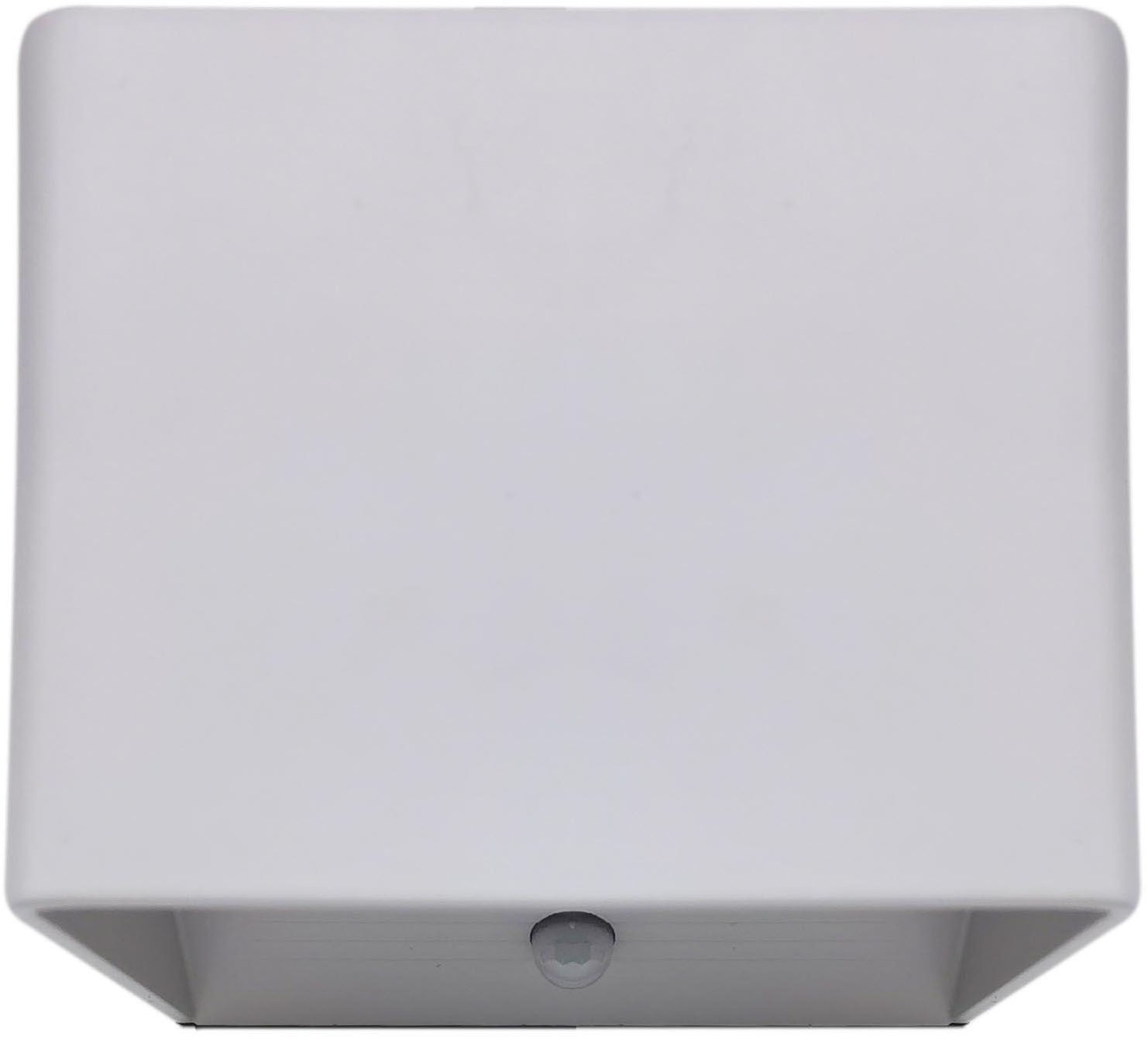 näve LED Wandleuchte »Cube«, 1 flammig, Leuchtmittel LED-Modul | LED fest integriert, Akku, magnetisch, Bewegungssensor, Memory, USB-C, Kippschalter