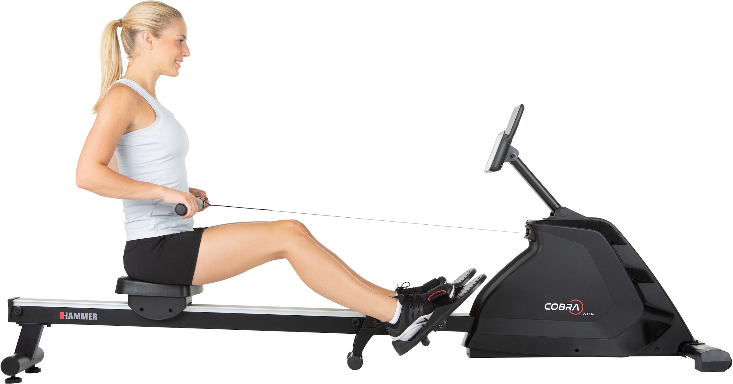 Hammer Rudergerät "Hammer Rudergerät Cobra XTR Plus", schwarz
