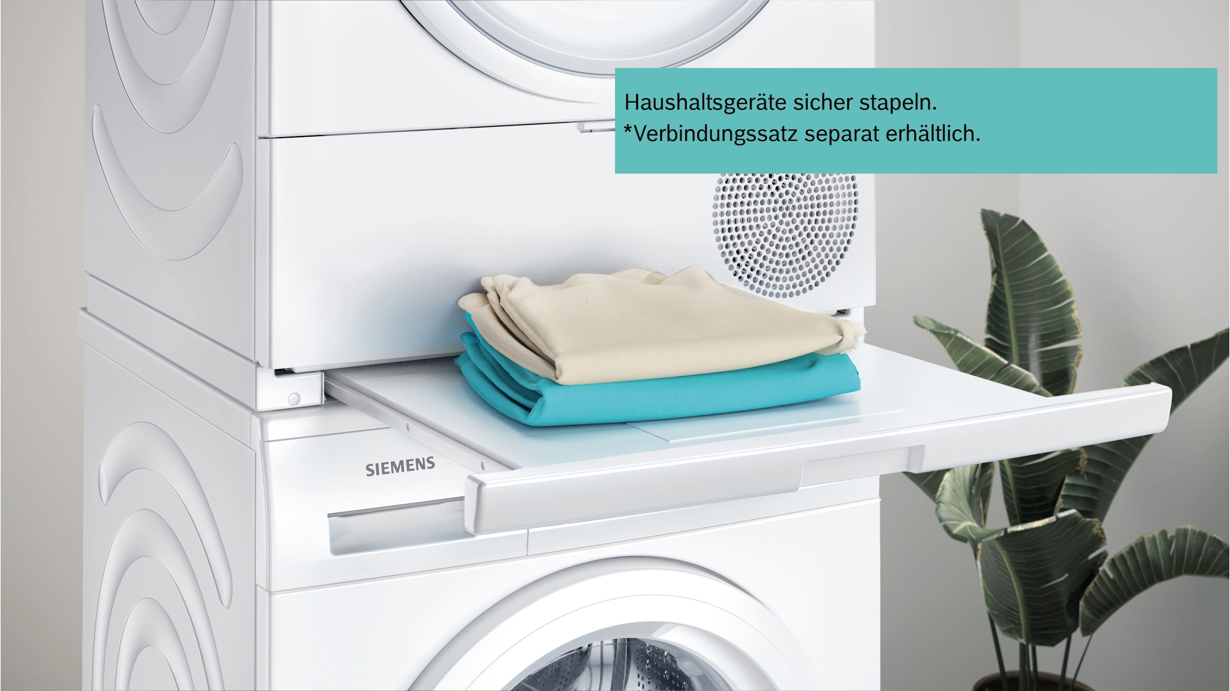 SIEMENS Wärmepumpentrockner »WT43HV03«, 7 kg, easyClean-Filter, Outdoor-Programm & autoDry für schonendes Trocknen