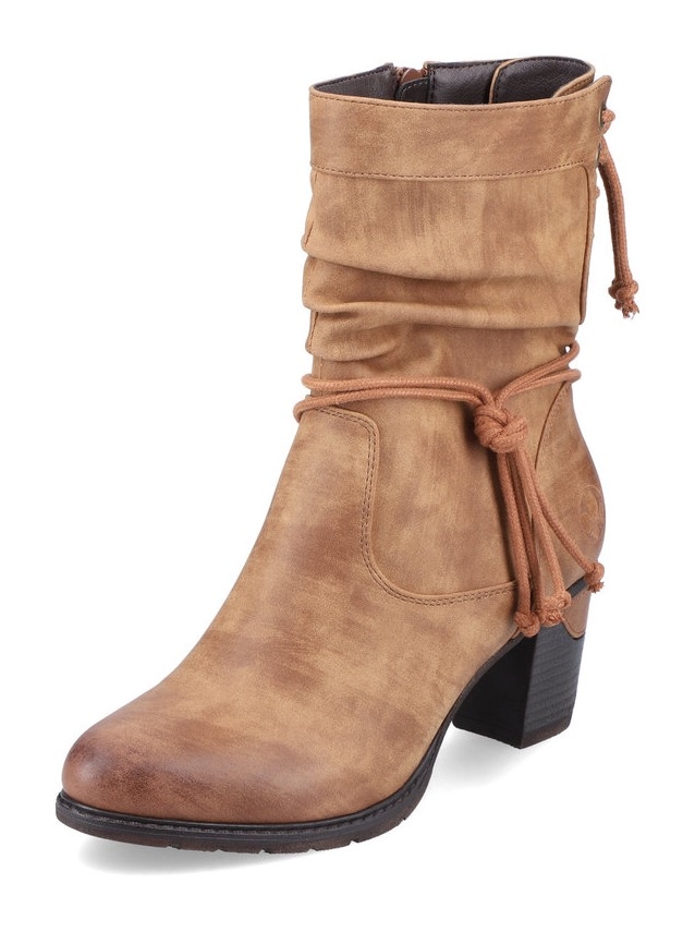 Cowboy Stiefelette, Westernstiefelette, Stiefelette in angesagter Used-Optik