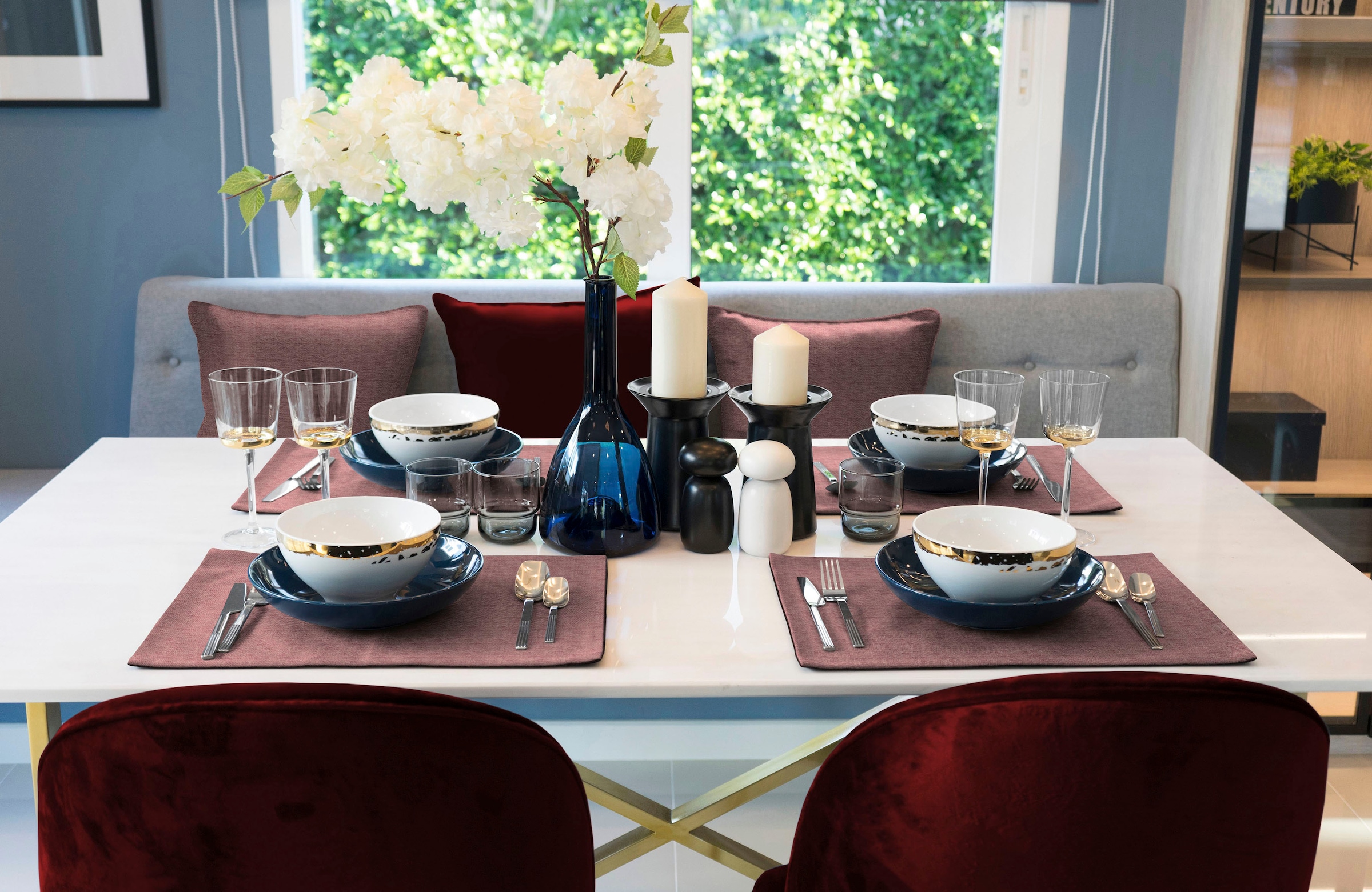Adam Platzset »Uni Collection Light« GOTS zertifiziert, Made in Germany günstig online kaufen