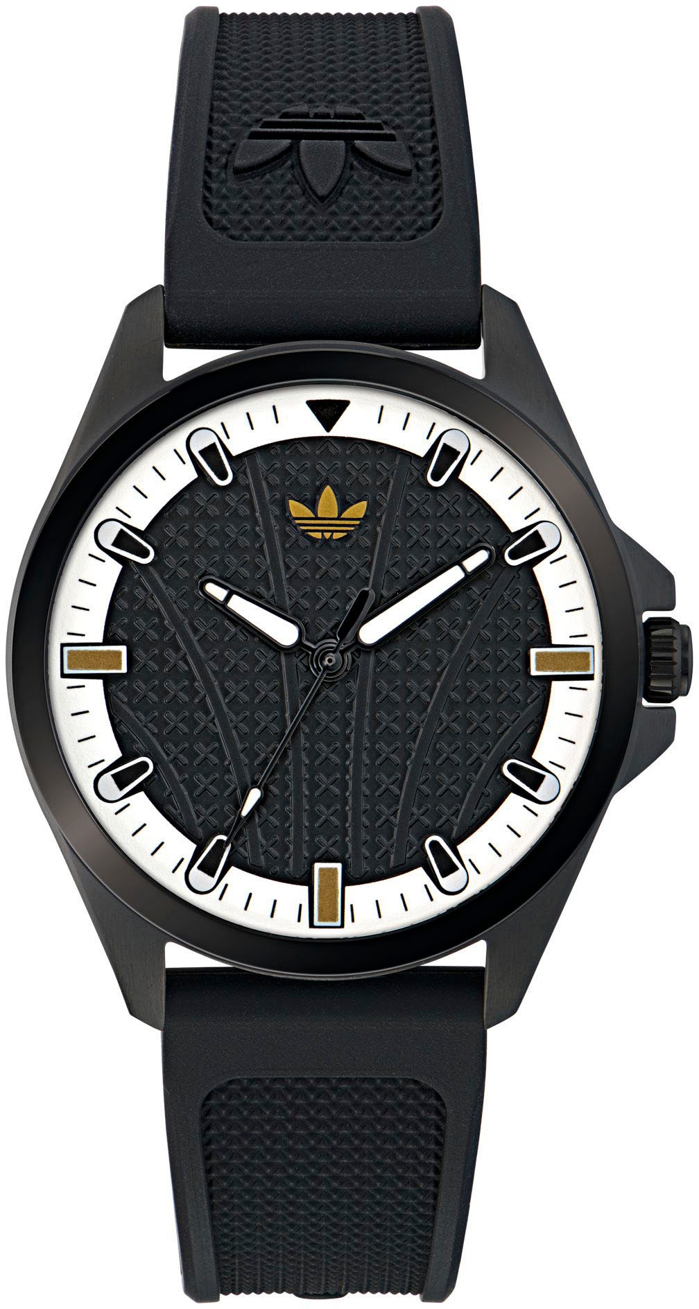 adidas Originals Quarzuhr »ORIGINALS ICONIC ONE«, Armbanduhr,Herrenuhr,Damenuhr,Silikonarmband,wasserabweisend bis 5 bar