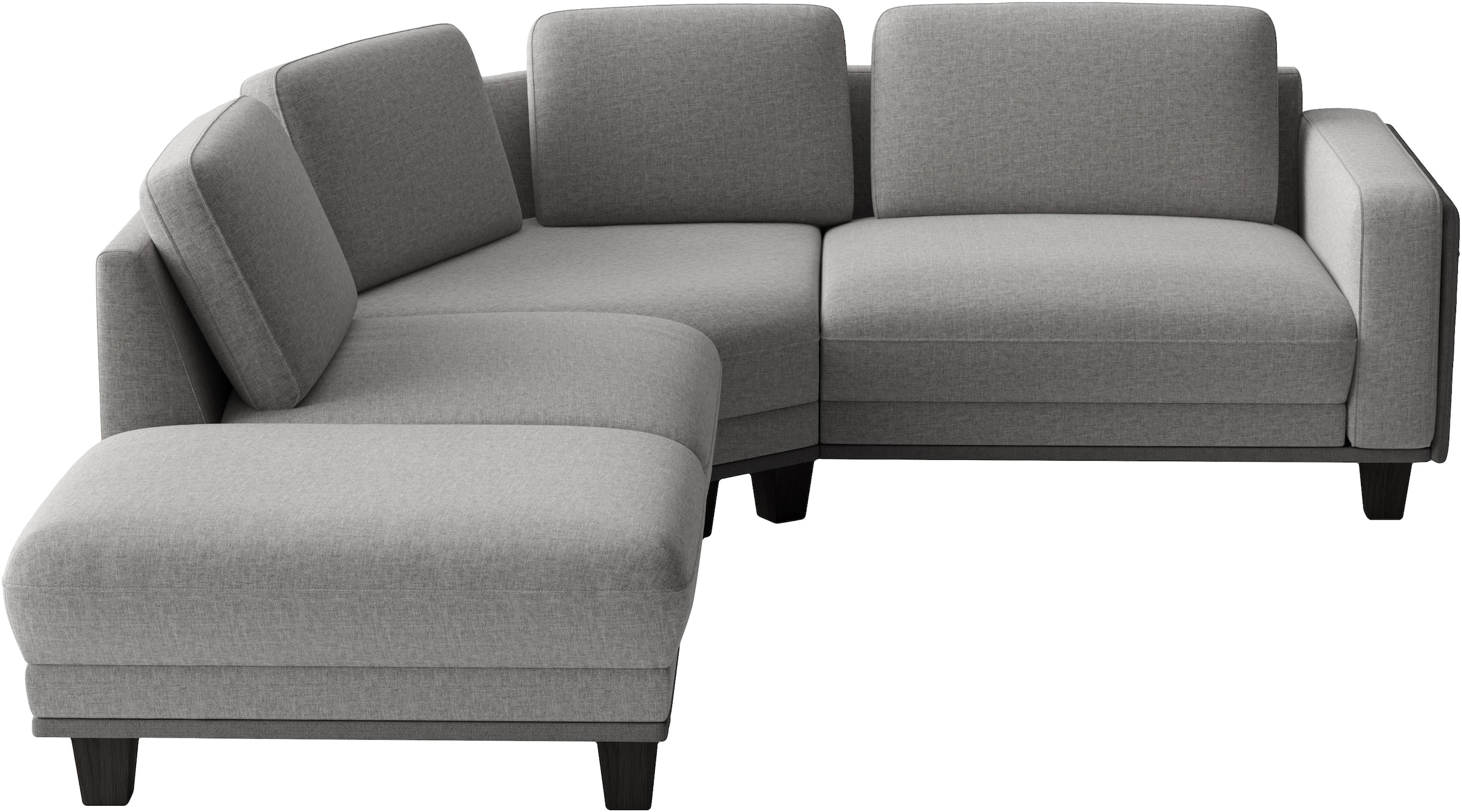 sit&more Ecksofa »Concept« Modernes Sofa in drei Fußfarben zur Auswahl