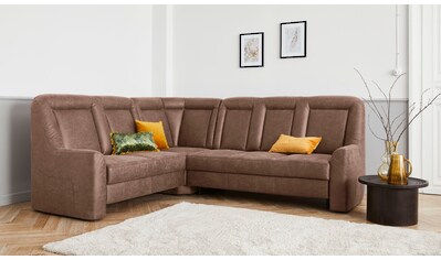 sit&more Ecksofa »Melissa«, klassisches Polsterprogramm, wahlweise mit Bettfunktion... kaufen sit&more Ecksofa »Melissa«, klassisches Polsterprogramm, wahlweise mit Bettfunktion... kaufen