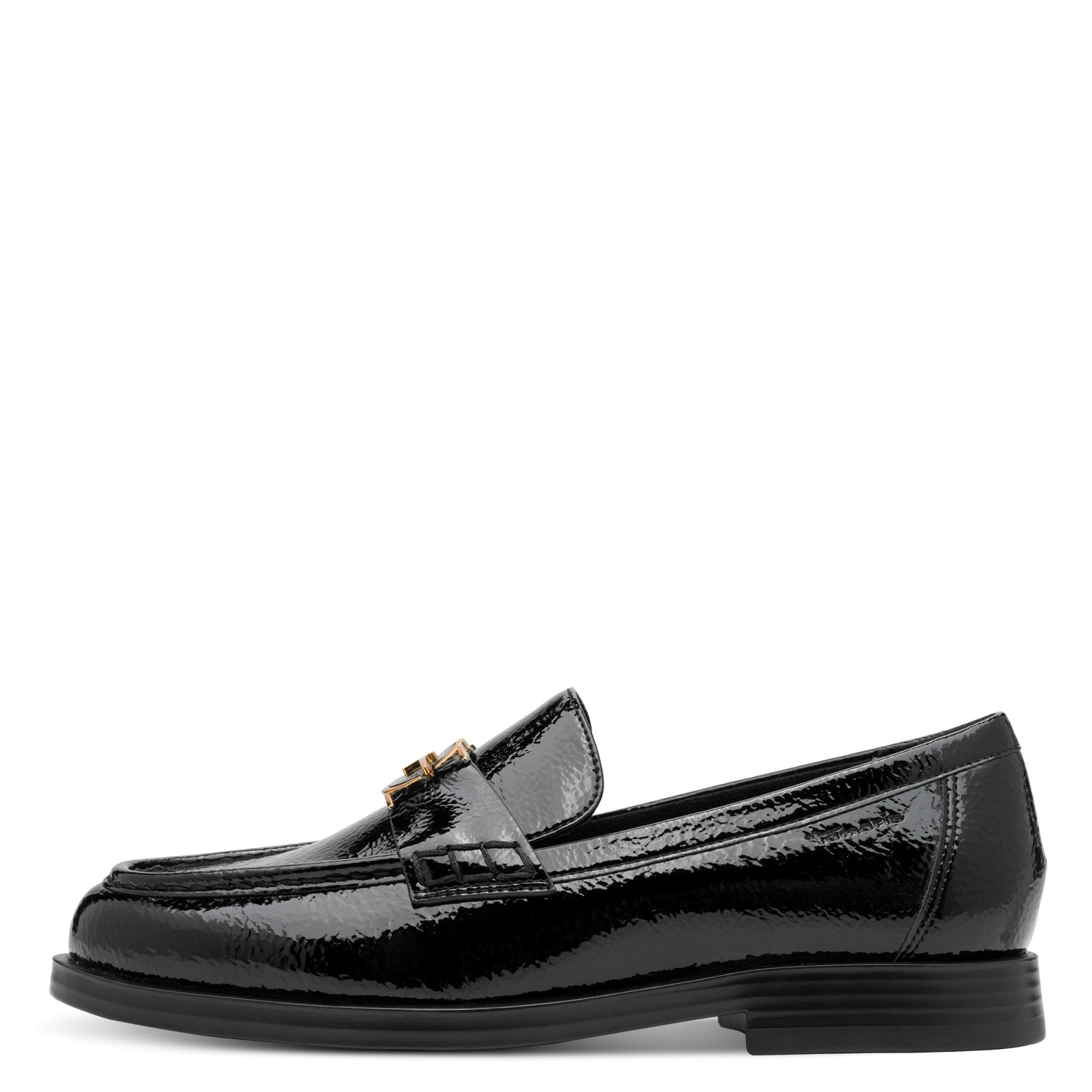 Tamaris Slipper, Blockabsatz, Loafer, Businessschuh in veganer Verarbeitung