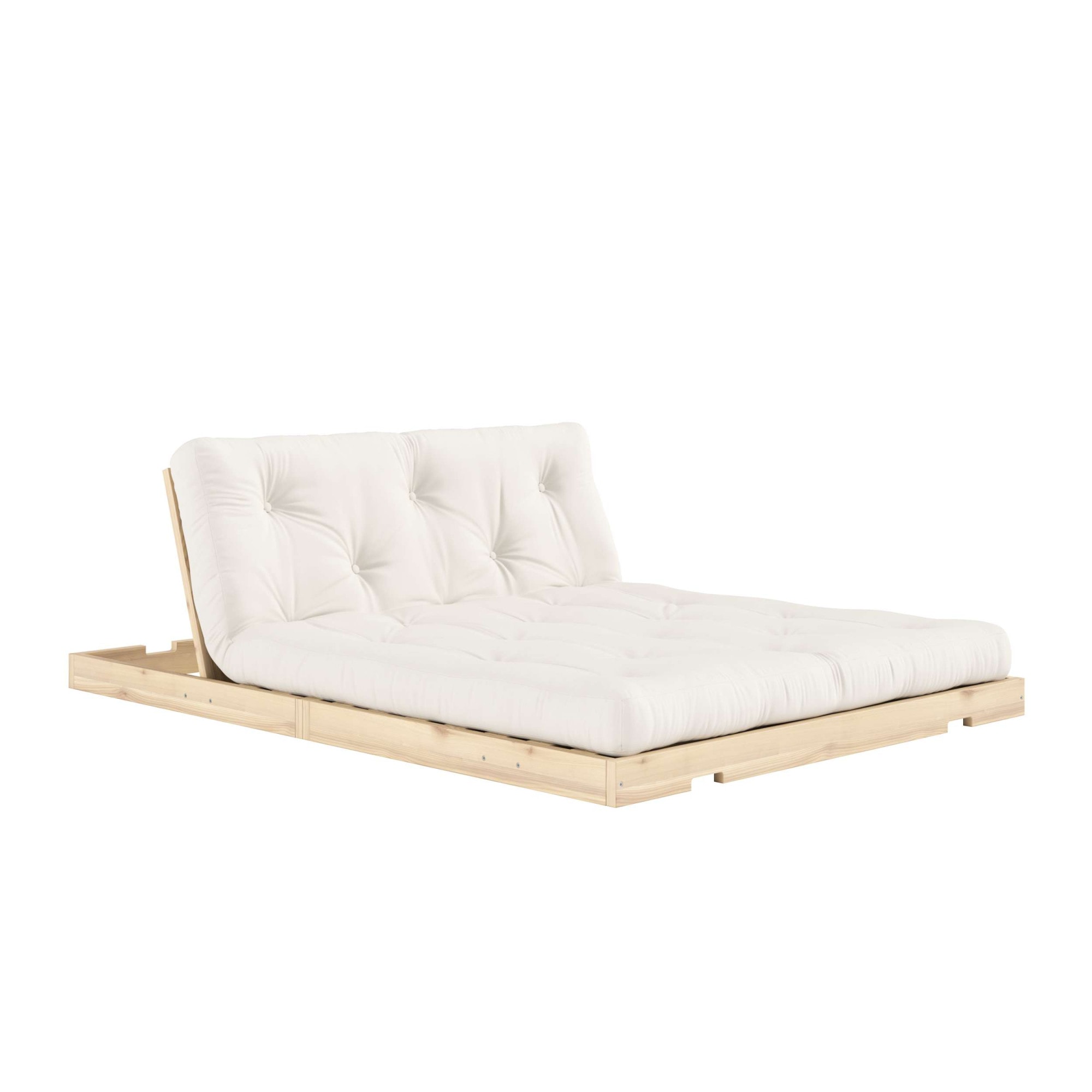 Karup Design Schlafsofa »Flip Sofabed, Made in Europe, mehrere Farben, vielseitig einsetzbar«, (B/H/T Sofa: ca 145 x 83 x 98,5 cm, Bett: ca 145 x 21 x 200 cm), inkl. handgefertigte Futonmatratze, FSC®-zertifiziertes Massivholz