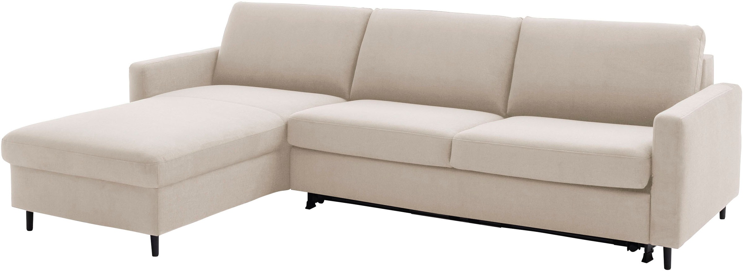 Home affaire Ecksofa »Calestra, Bezug Easy Care, Dauerschlaffunktion in 2 Q günstig online kaufen