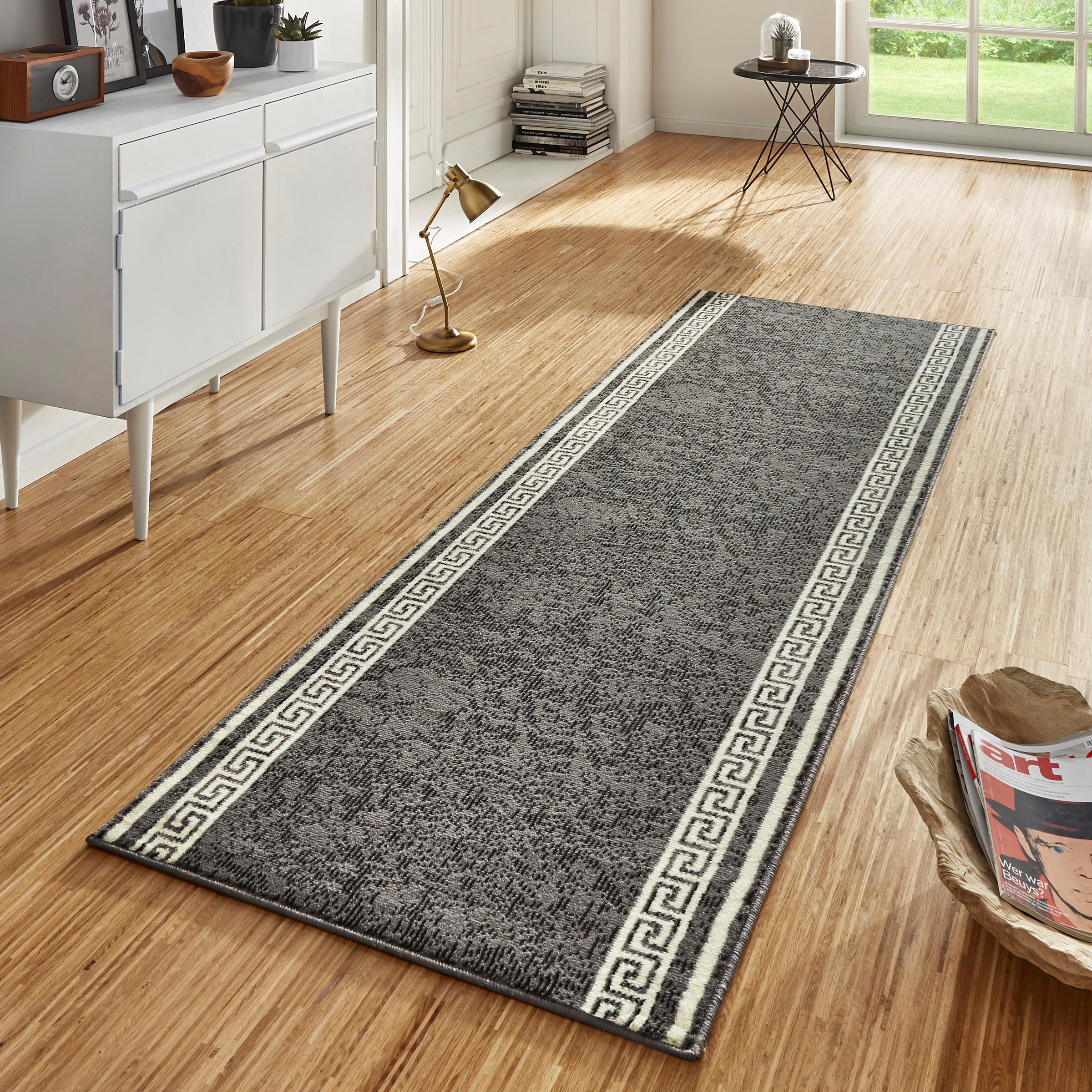 2. Bild von HANSE Home Läufer »Casa«, rechteckig, Kurzflor, Weich, Teppichläufer, Bordüre, Teppich, Küche, Flur, Muster