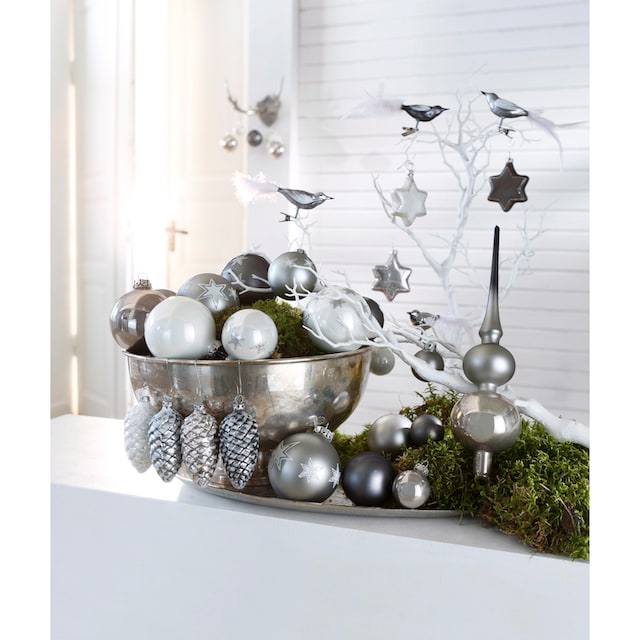 Thüringer Glasdesign Weihnachtsbaumkugel 