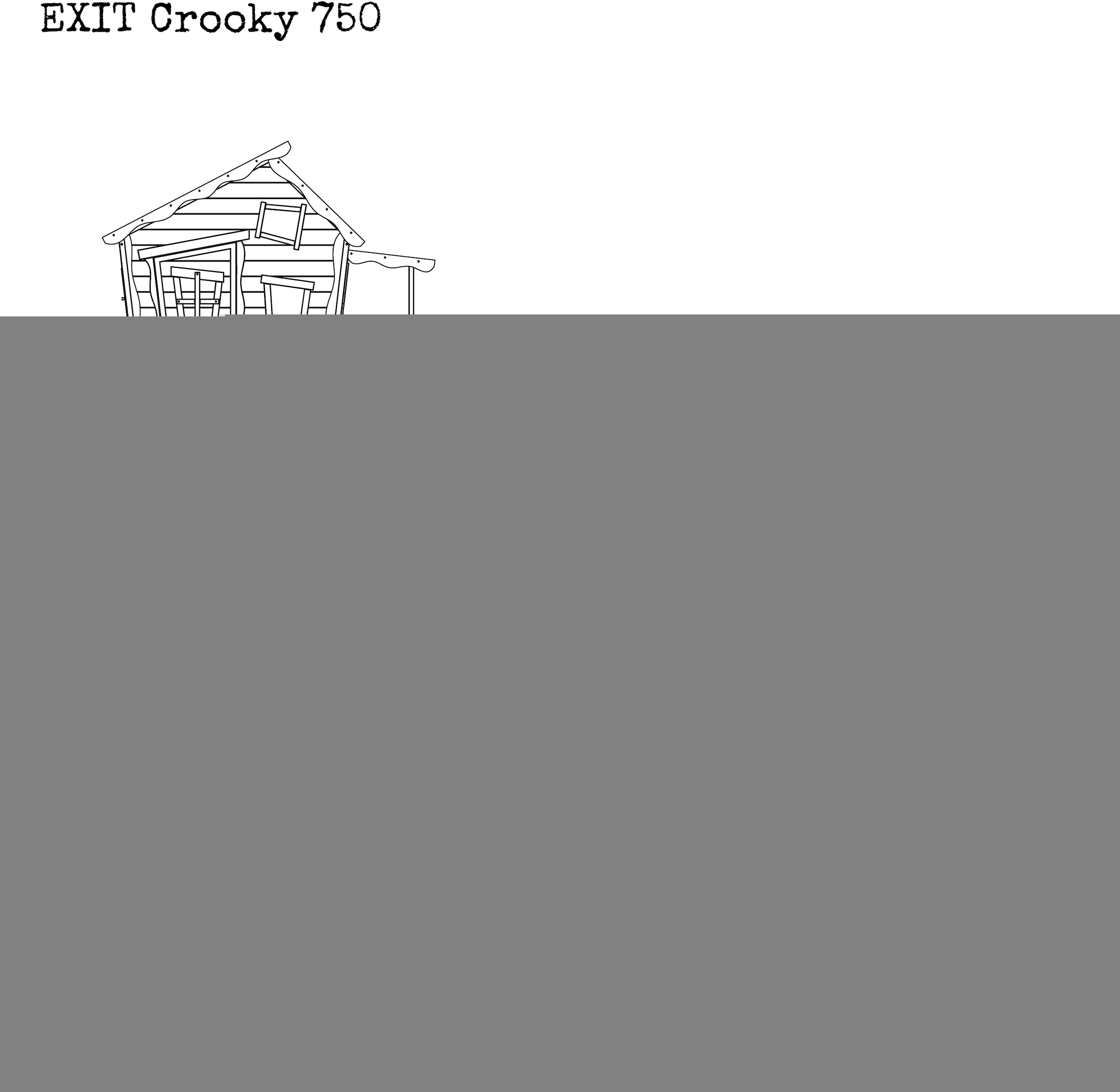 EXIT Spielhaus »Crooky 750«, FSC® - schützt Wald - weltweit