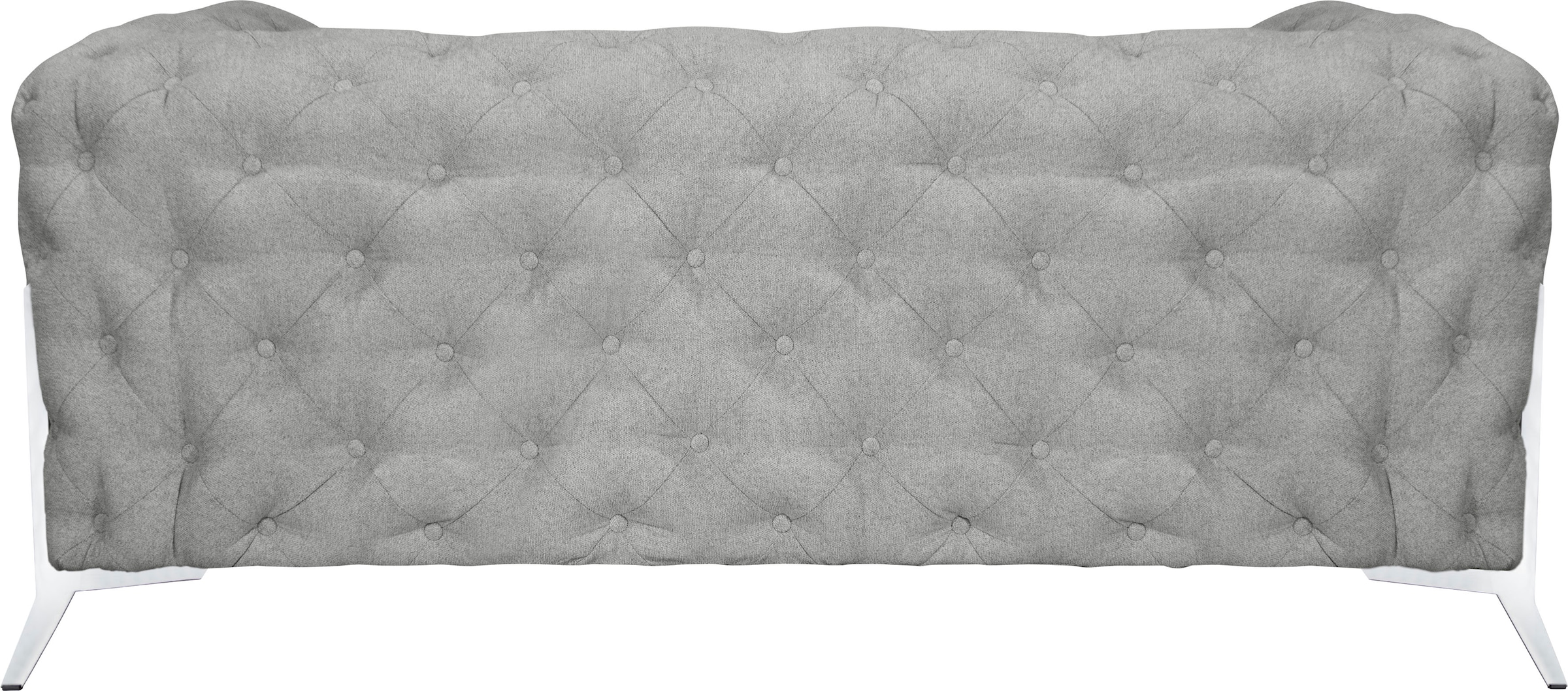 Leonique Chesterfield-Sofa »Amaury«, aufwändige Knopfheftung, moderne Chesterfield Optik, Fußfarbe wählbar