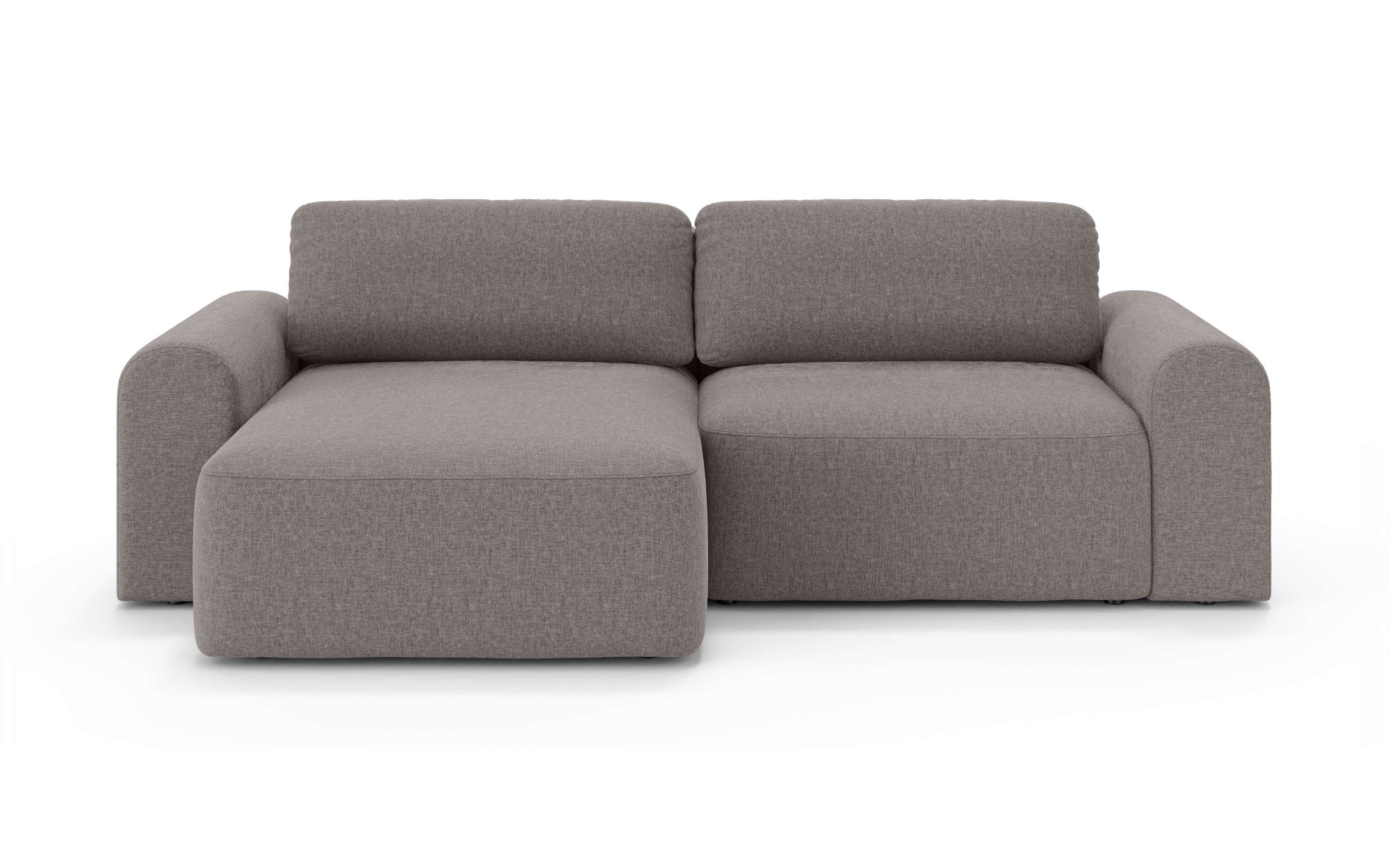 OTTO home Ecksofa »LEOO universell Schlafsofa mit Bettkasten, Maße B/T/H: 2 günstig online kaufen